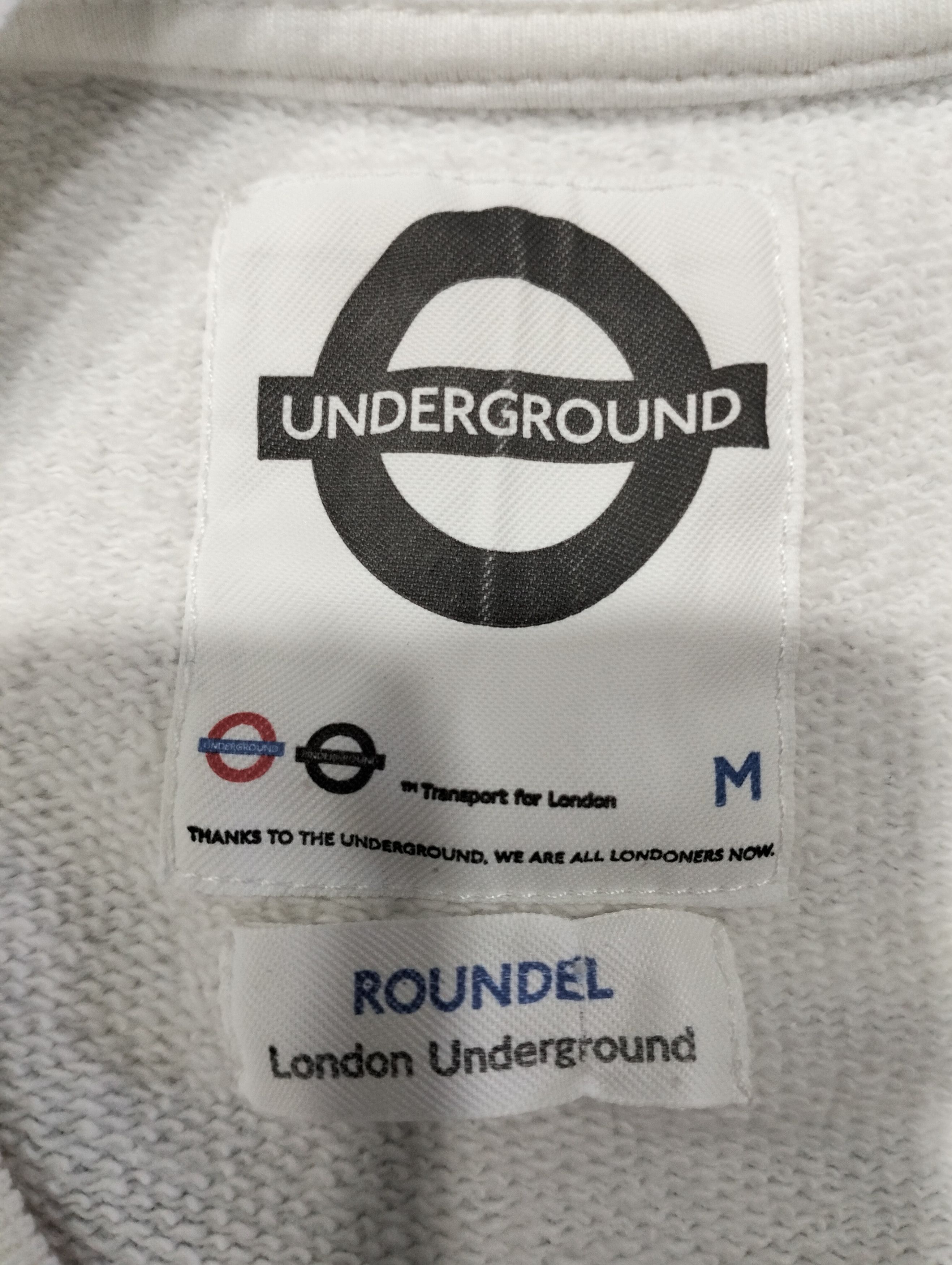 Japanese Brand London Underground sweatshirt Size US L / EU 52-54 / 3 - 9 Thumbnail