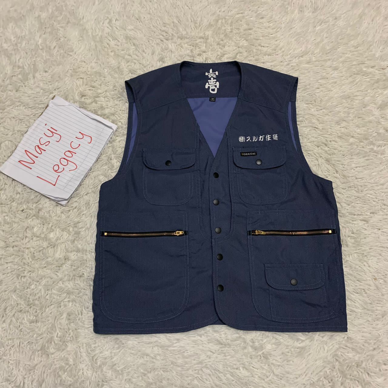 Japanese Brand Toraichi vest Size US S / EU 44-46 / 1 - 1 Thumbnail
