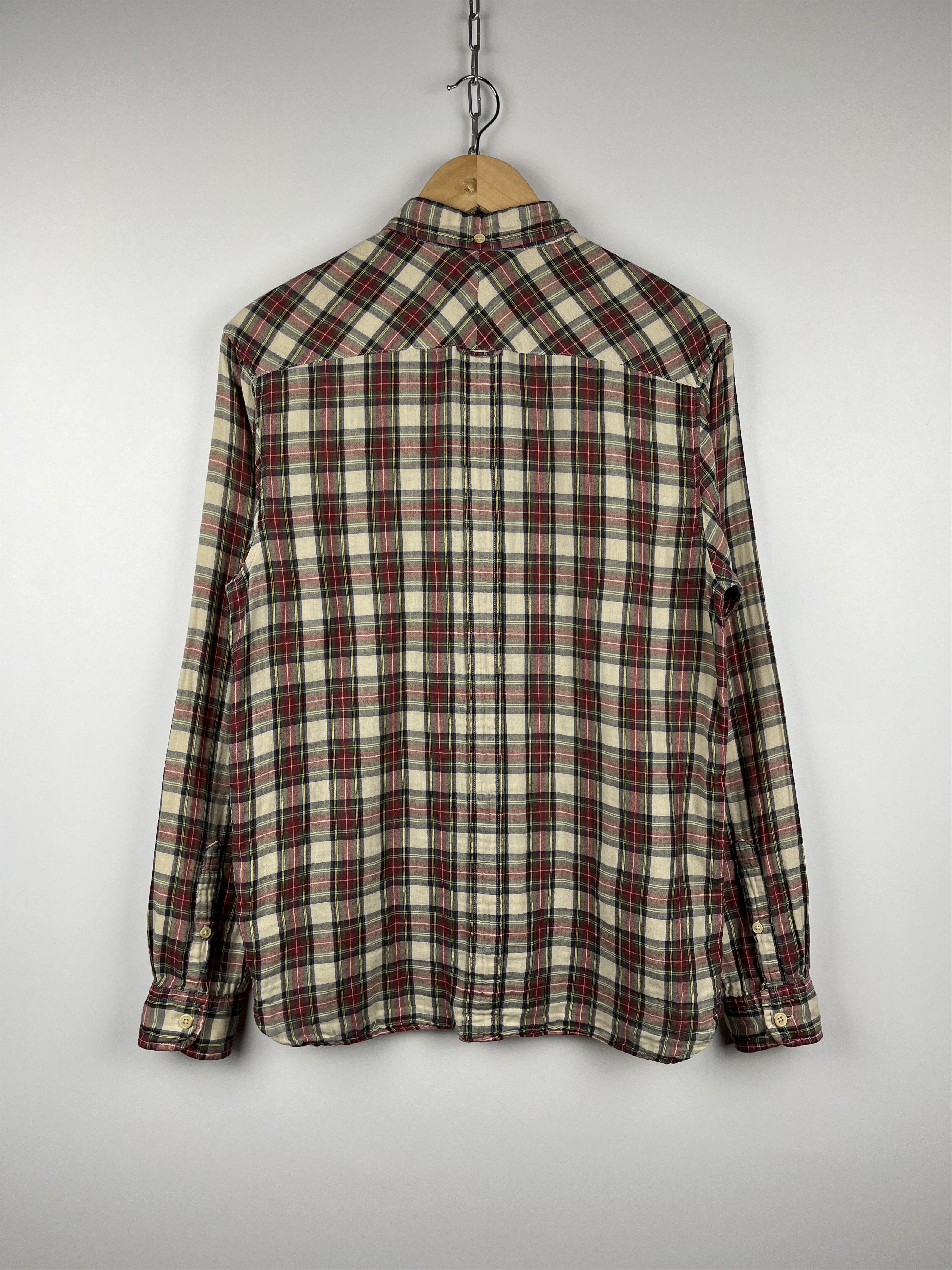 Flannel Fred Perry Flannel Check Long Sleeve Shirt Button Down Size US S / EU 44-46 / 1 - 9 Thumbnail
