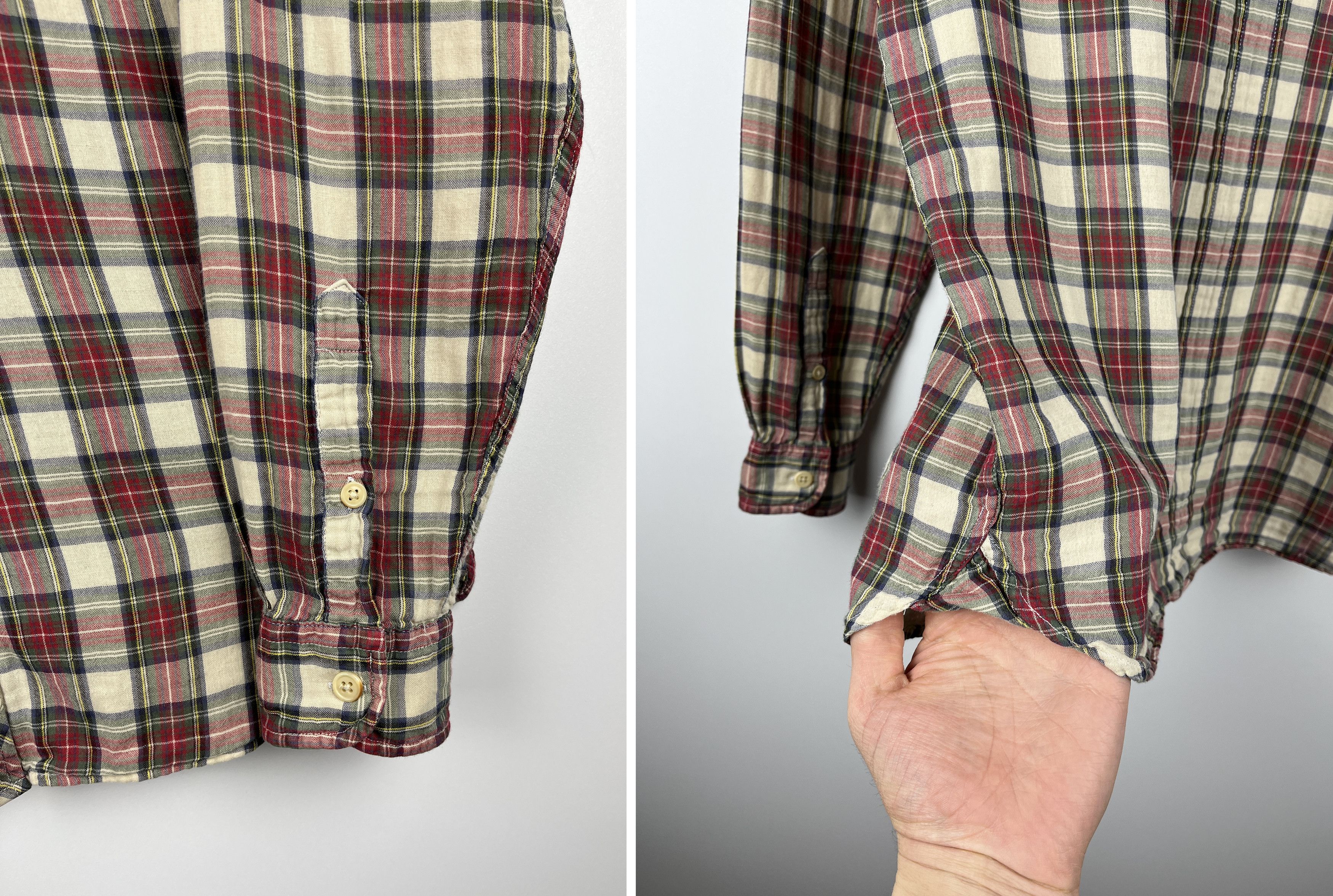 Flannel Fred Perry Flannel Check Long Sleeve Shirt Button Down Size US S / EU 44-46 / 1 - 7 Thumbnail