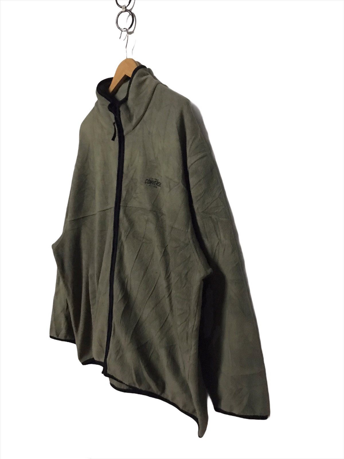 Converse × Vintage 🔥Converse Zipper Fleece Jacket Size US XL / EU 56 / 4 - 3 Thumbnail