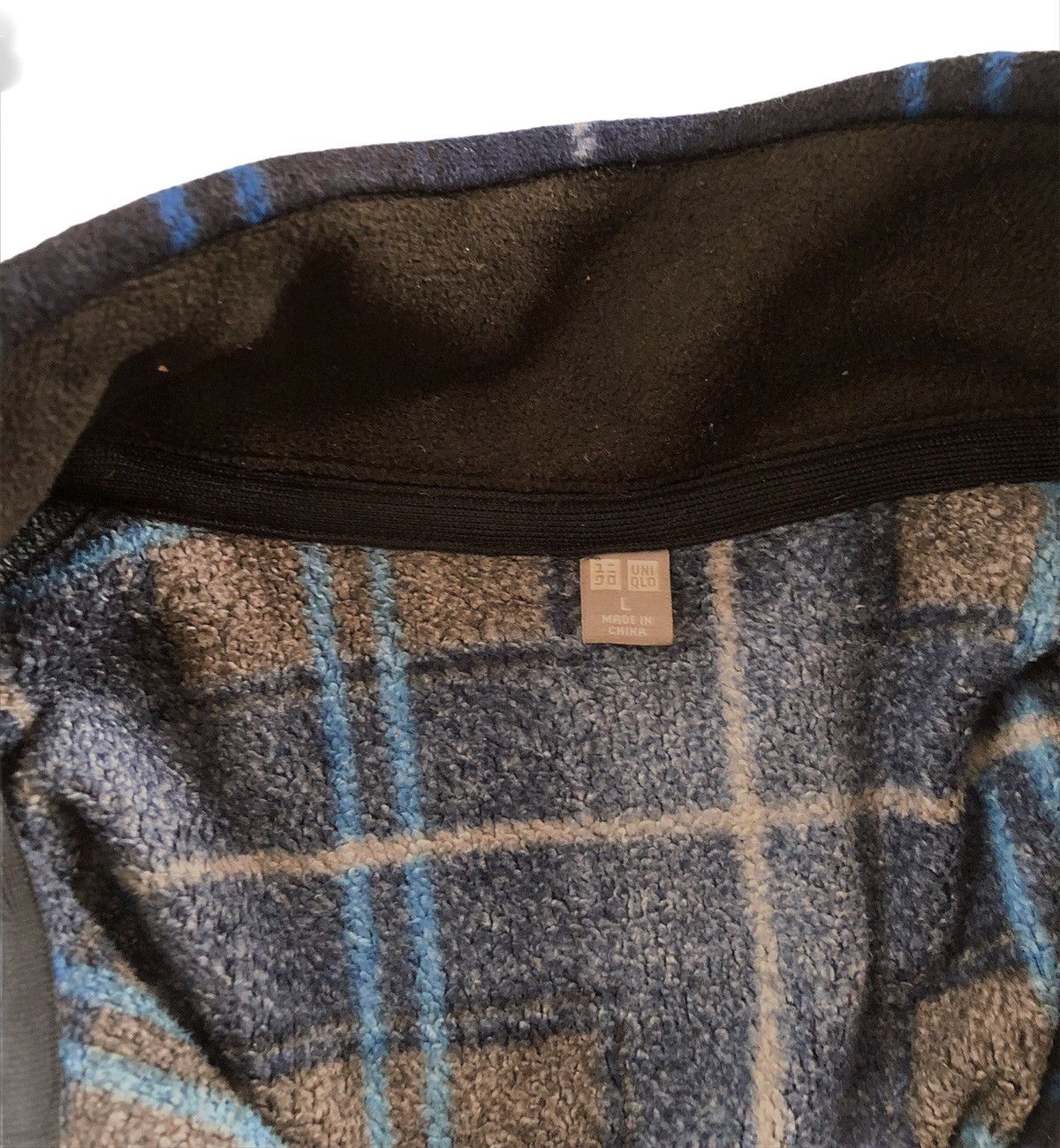 Japanese Brand × Uniqlo × Vintage 🔥Uniqlo Zipper Check Jacket Size US M / EU 48-50 / 2 - 5 Thumbnail