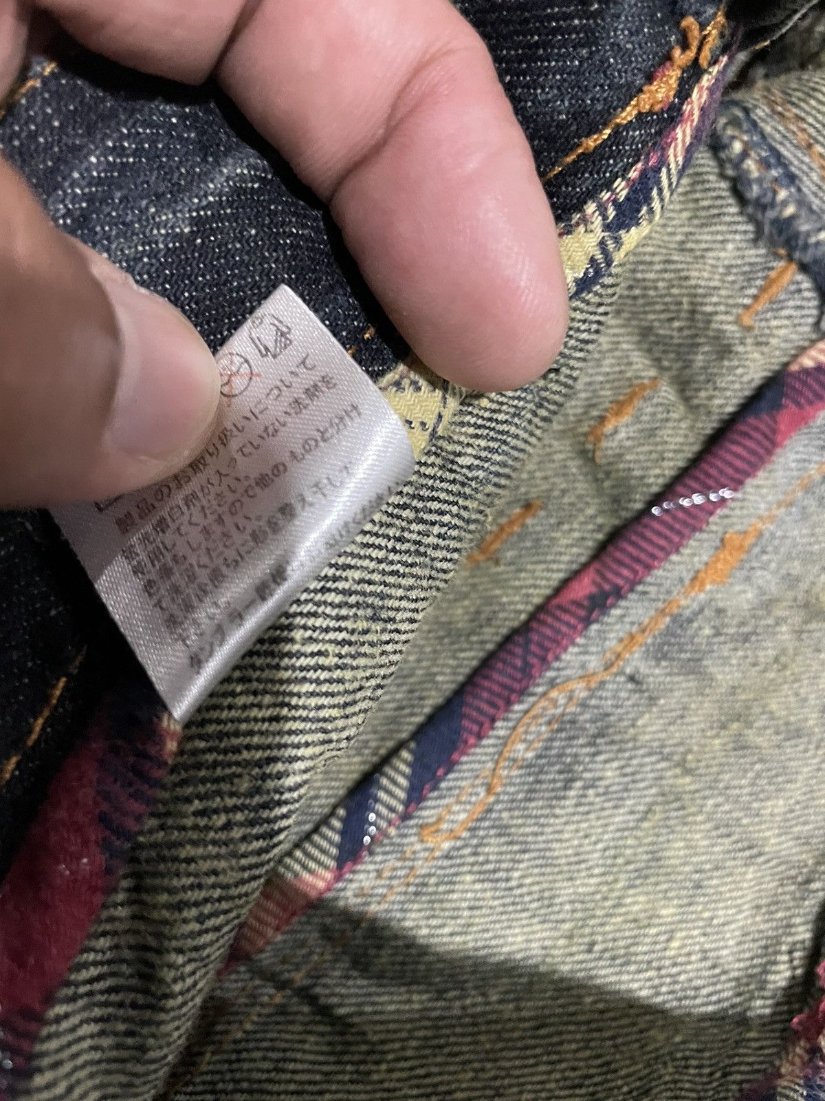 Japanese Brand Rare🔥Japanese Nylaus Double Waisted Jeans Size US 32 / EU 48 - 18 Thumbnail