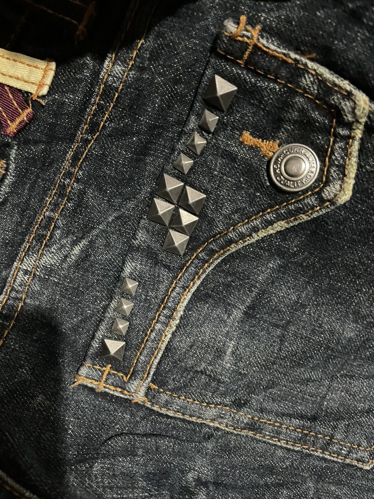 Japanese Brand Rare🔥Japanese Nylaus Double Waisted Jeans Size US 32 / EU 48 - 16 Thumbnail