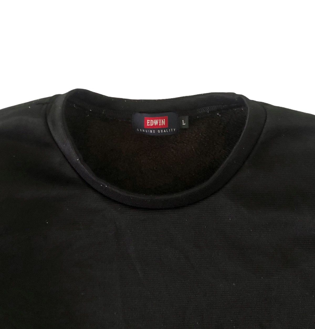 Edwin × Vintage 🔥Vintage Edwin Black Sweater Size S / US 4 / IT 40 - 5 Thumbnail