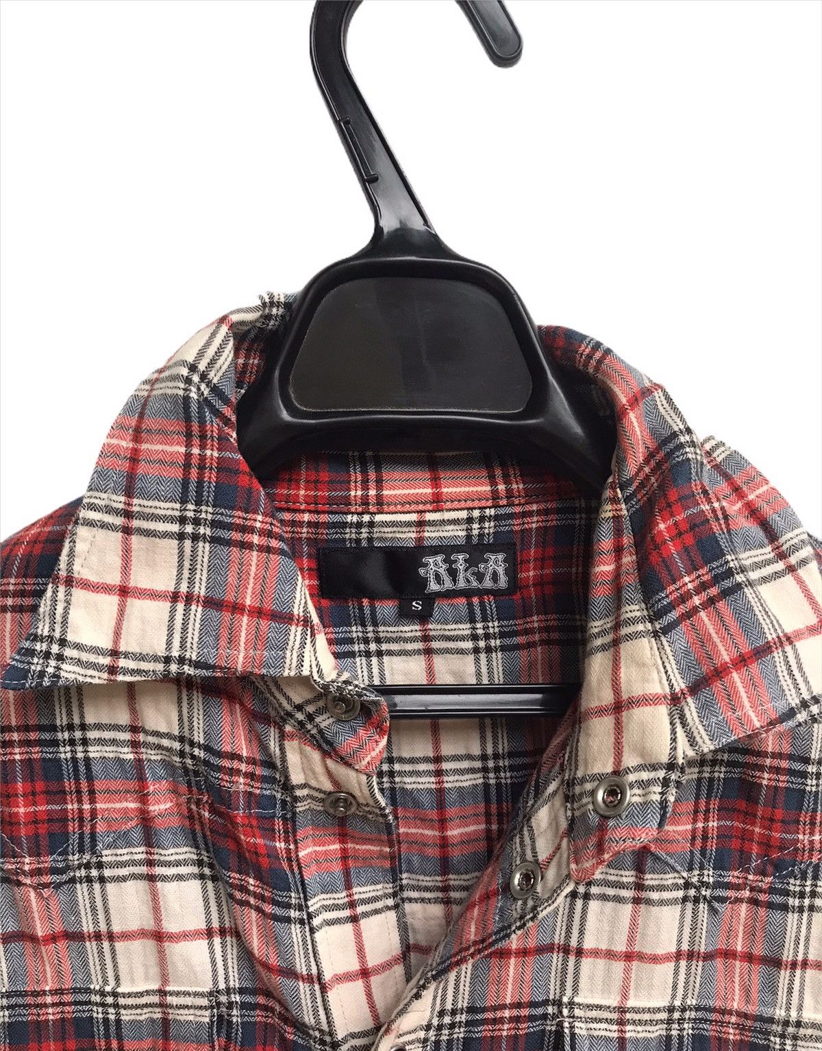 Japanese Brand 🔥Ala Brand Long Sleeve Check Shirts Size US S / EU 44-46 / 1 - 4 Thumbnail
