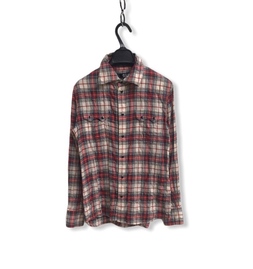 Japanese Brand 🔥Ala Brand Long Sleeve Check Shirts Size US S / EU 44-46 / 1 - 1 Thumbnail
