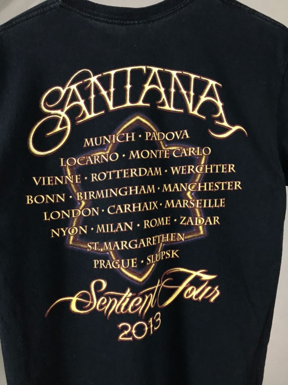 Band Tees Santana 2013 vintage rock band tee Size US M / EU 48-50 / 2 - 7 Thumbnail