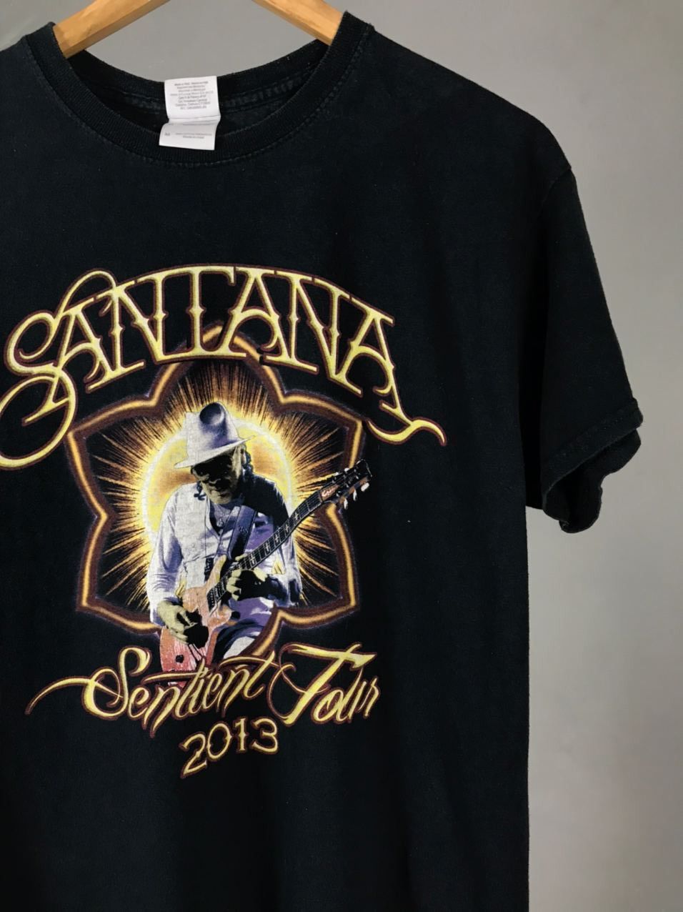 Band Tees Santana 2013 vintage rock band tee Size US M / EU 48-50 / 2 - 2 Thumbnail