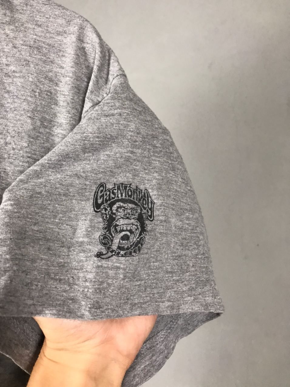 GAS × Vintage Gas Monkey vintage streetwear gray tee Size US XL / EU 56 / 4 - 6 Thumbnail
