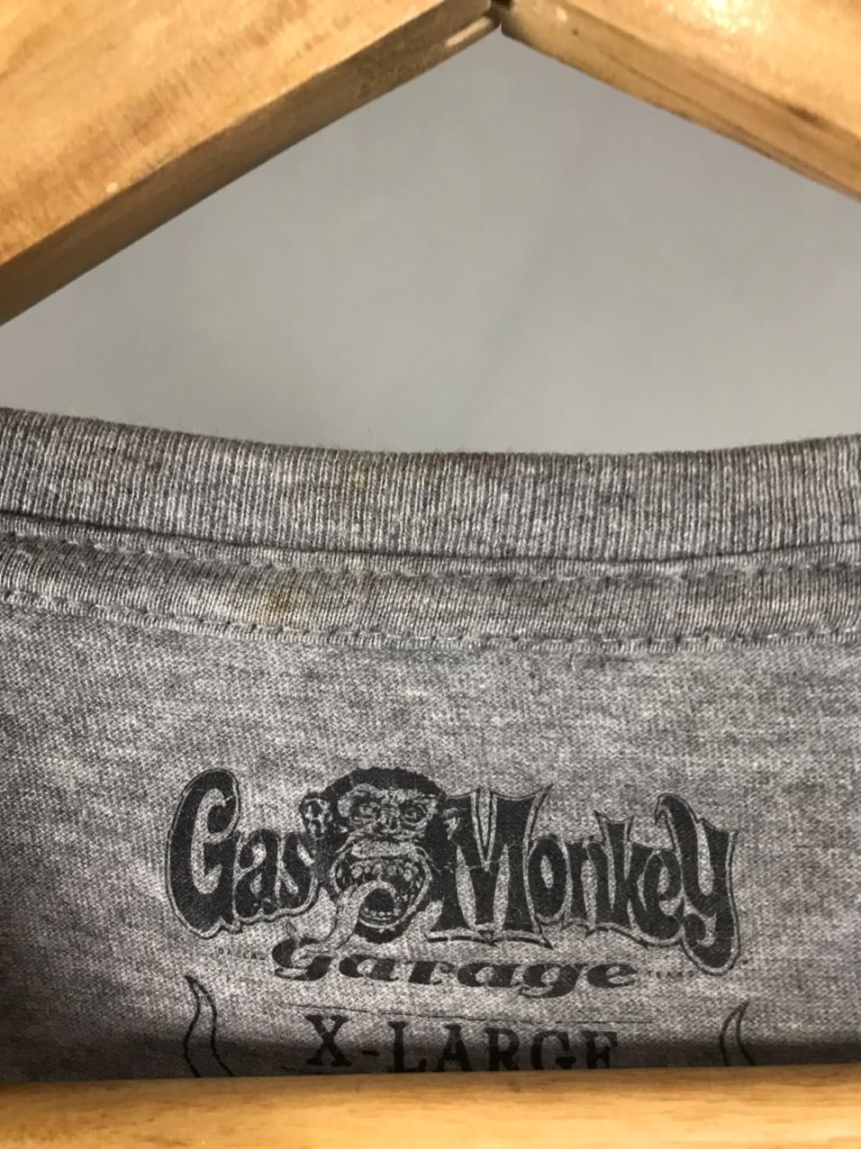 GAS × Vintage Gas Monkey vintage streetwear gray tee Size US XL / EU 56 / 4 - 8 Thumbnail