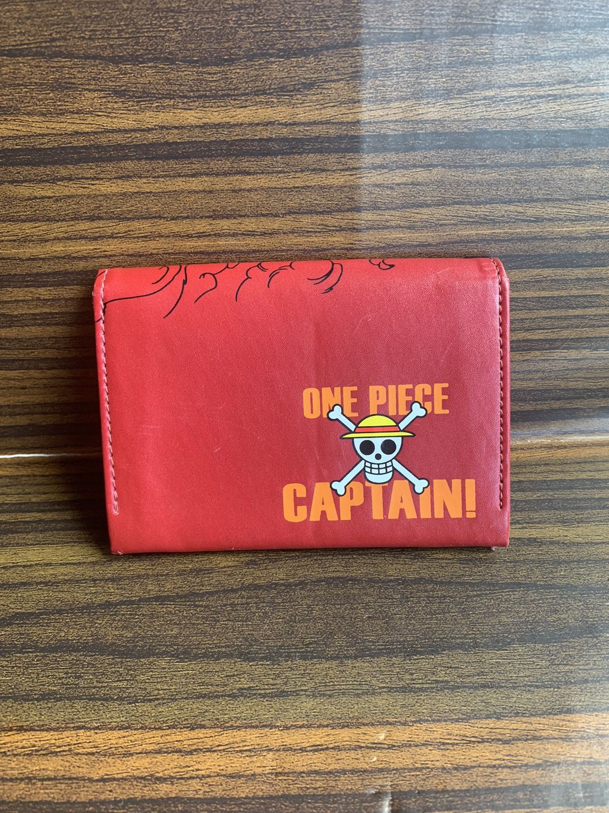 Anime Vintage One Piece Monkey D Luffy Card Holder Wallet Size ONE SIZE - 2 Thumbnail