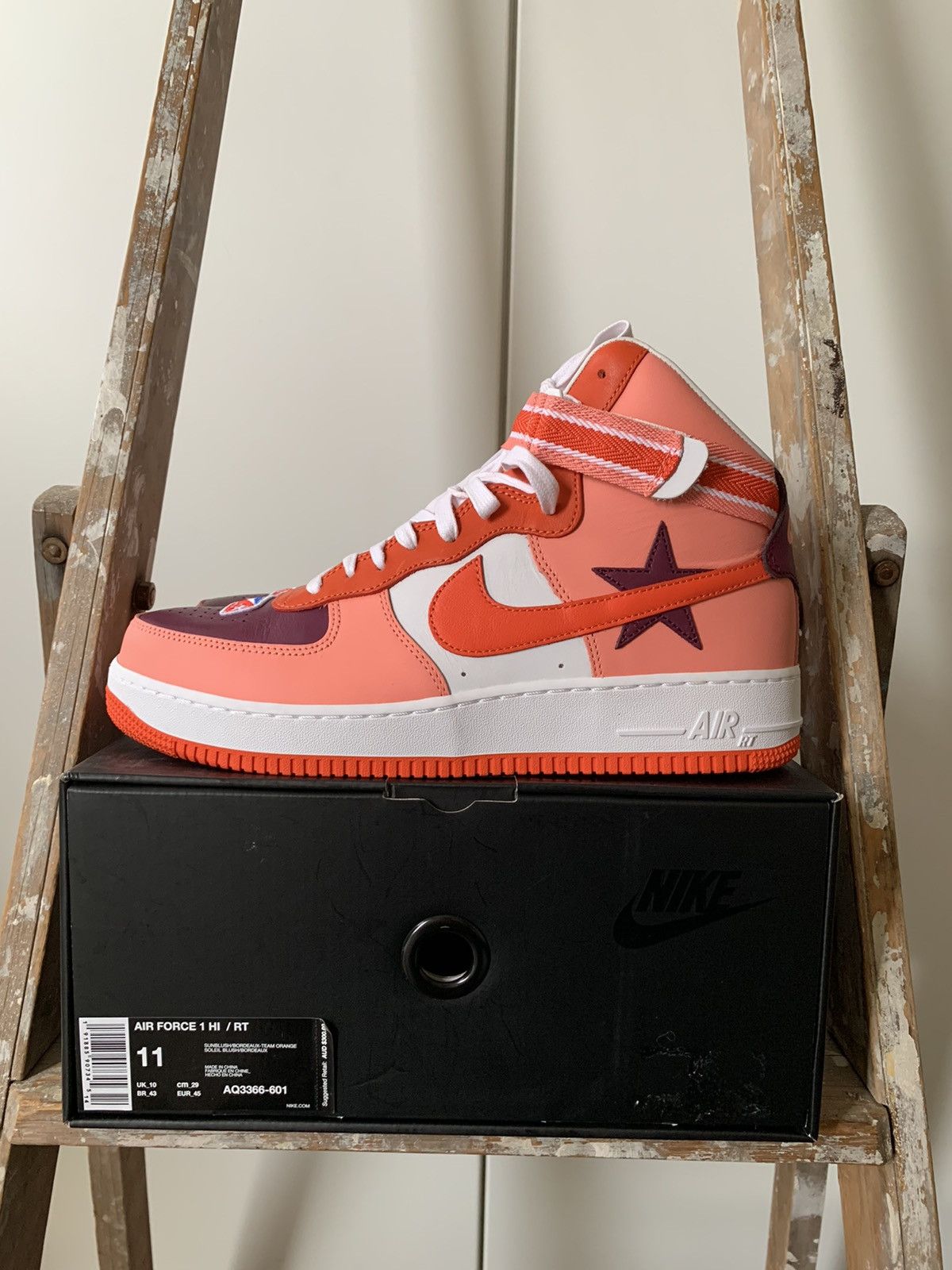 Nike × Riccardo Tisci RICCARDO TISCI x NIKELAB AIR FORCE 1 HIGH Size US 11 / EU 44 - 8 Thumbnail
