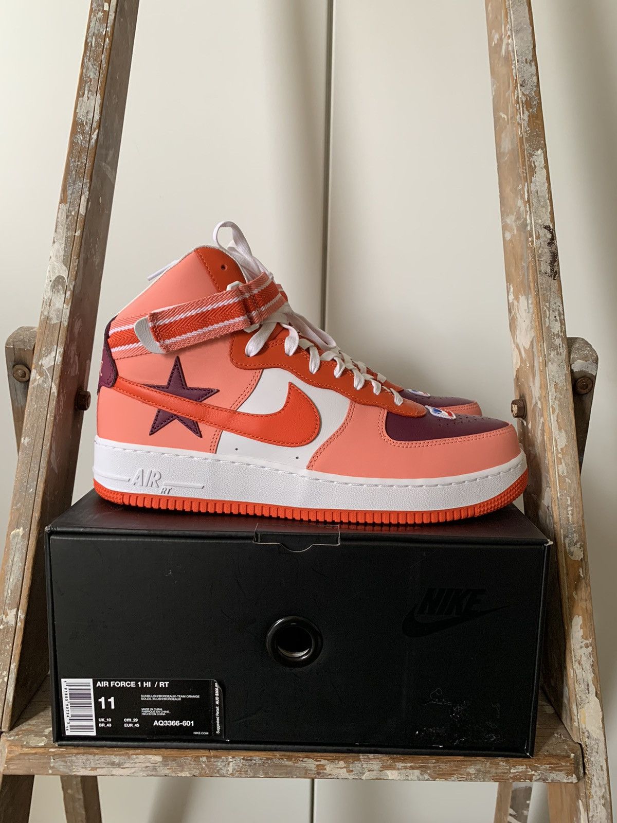 Nike × Riccardo Tisci RICCARDO TISCI x NIKELAB AIR FORCE 1 HIGH Size US 11 / EU 44 - 10 Thumbnail