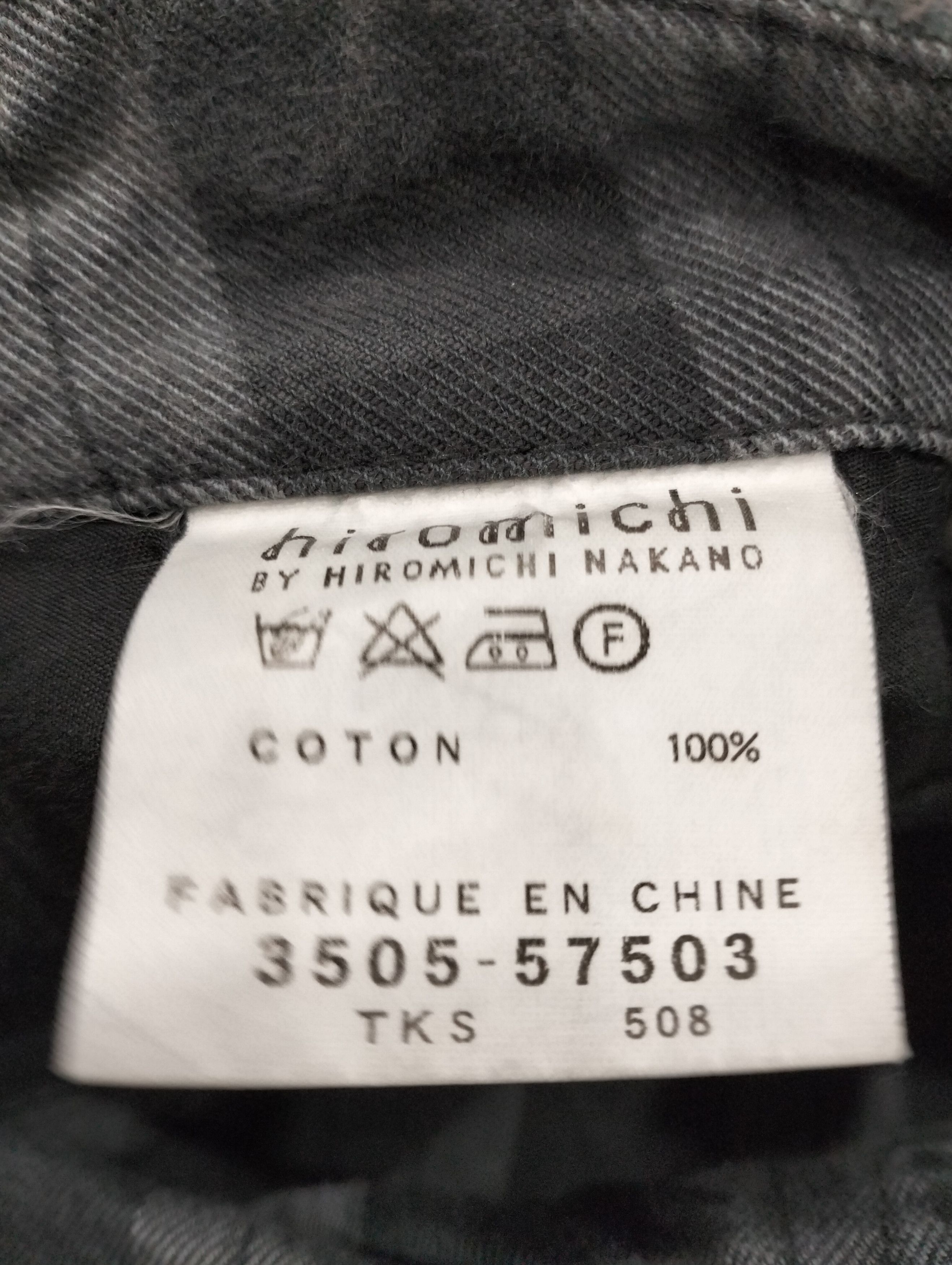 Designer × Japanese Brand HIROMICHI DENIM JEANS JAPANESE BRANDS Size US 34 / EU 50 - 3 Thumbnail