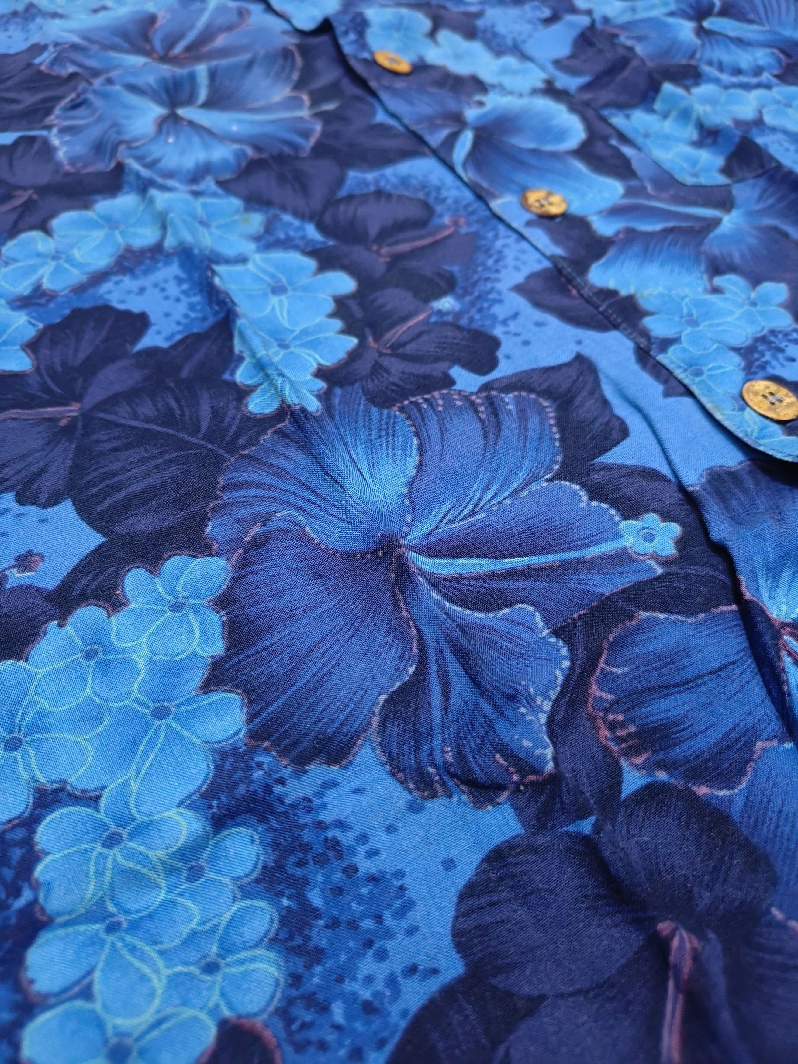 Duke Kahanamoku Vintage 70s 80s Duke Kahanamoku Floral Hawaiian Shirt Size US M / EU 48-50 / 2 - 5 Thumbnail