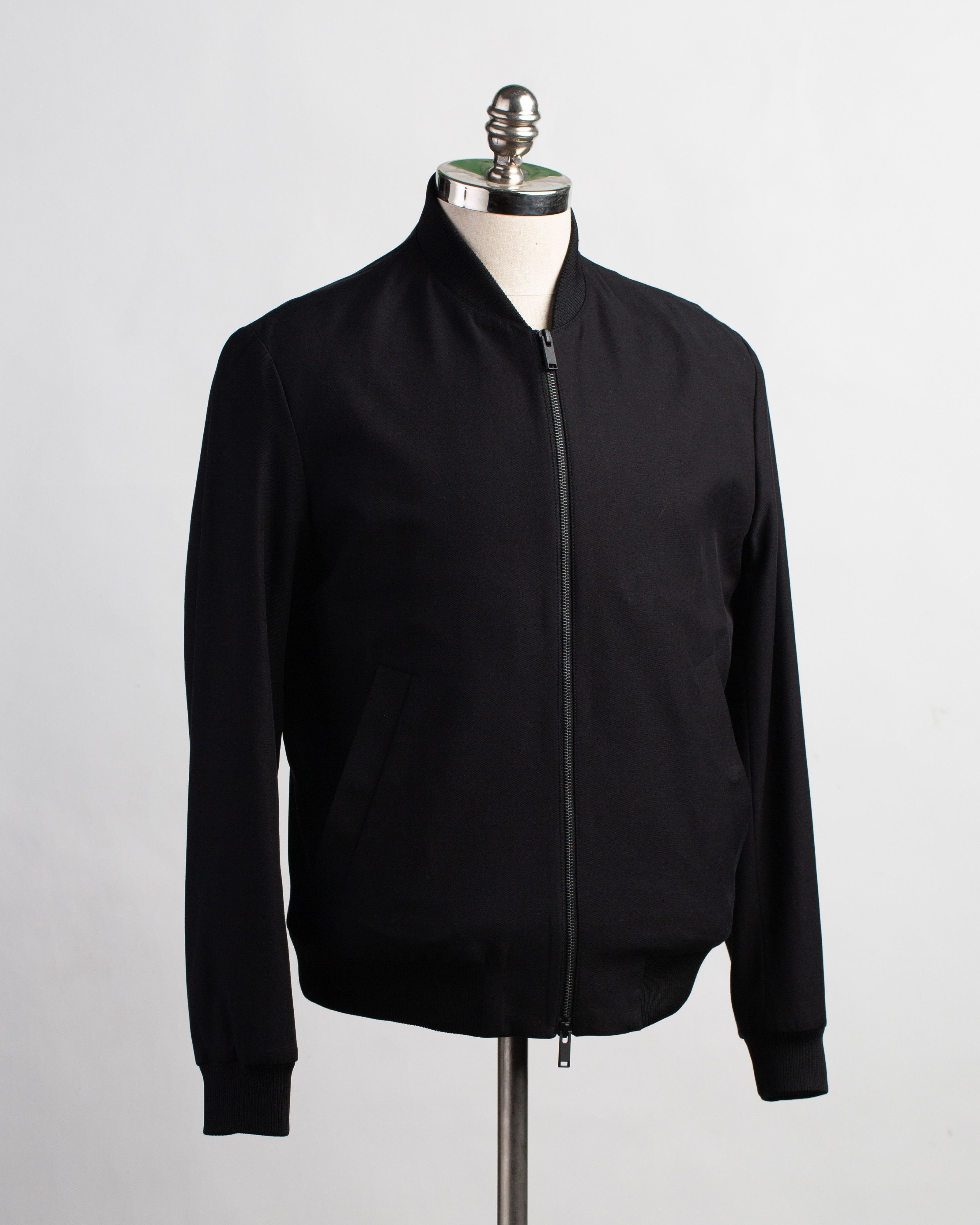 image of NWT Cos Cotton Bomber Jacket in Black, Men's (Size Small)