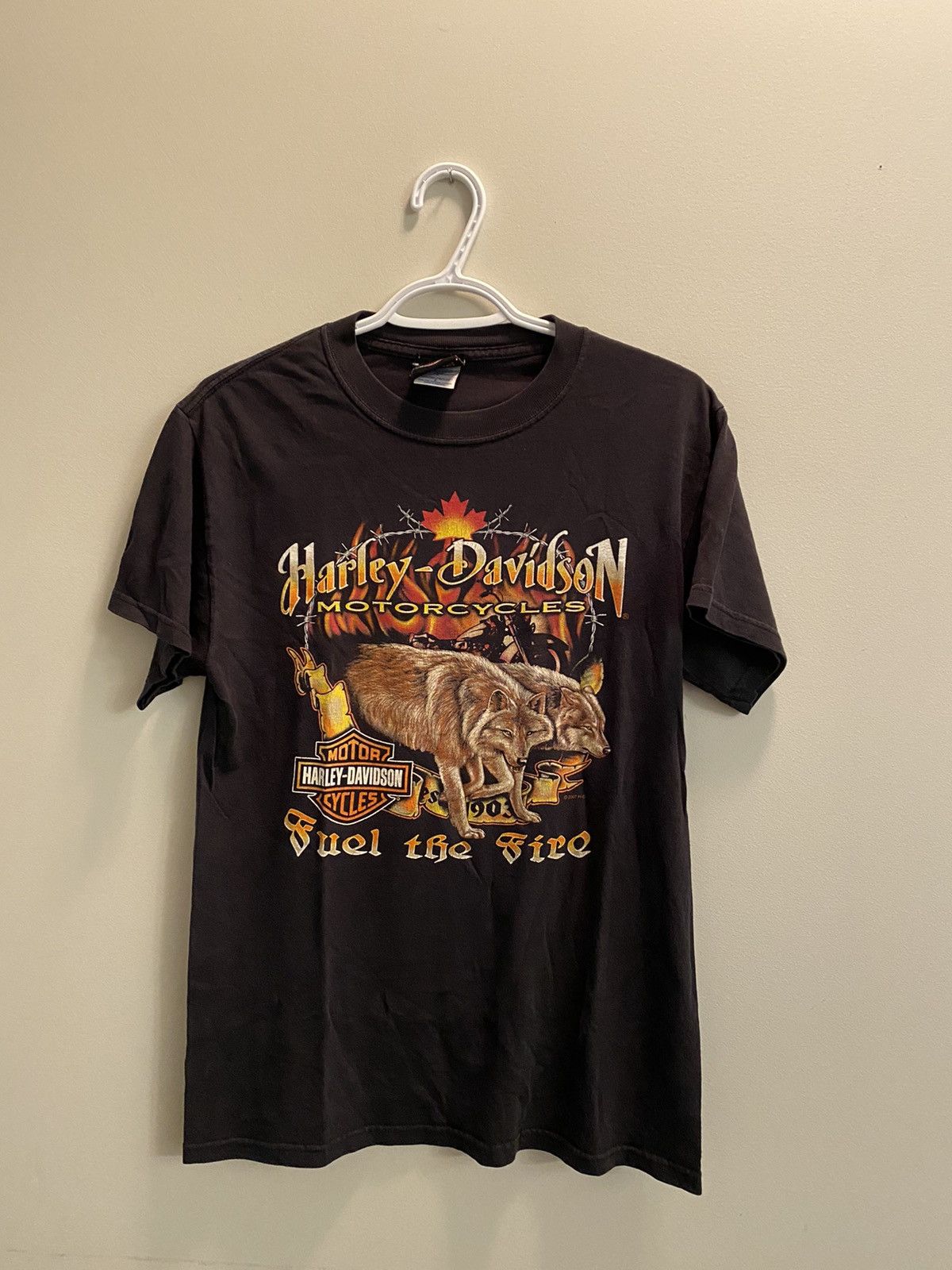 Harley Davidson × Vintage Vintage Harley Davidson Fuel The Fire Size US M / EU 48-50 / 2 - 1 Thumbnail