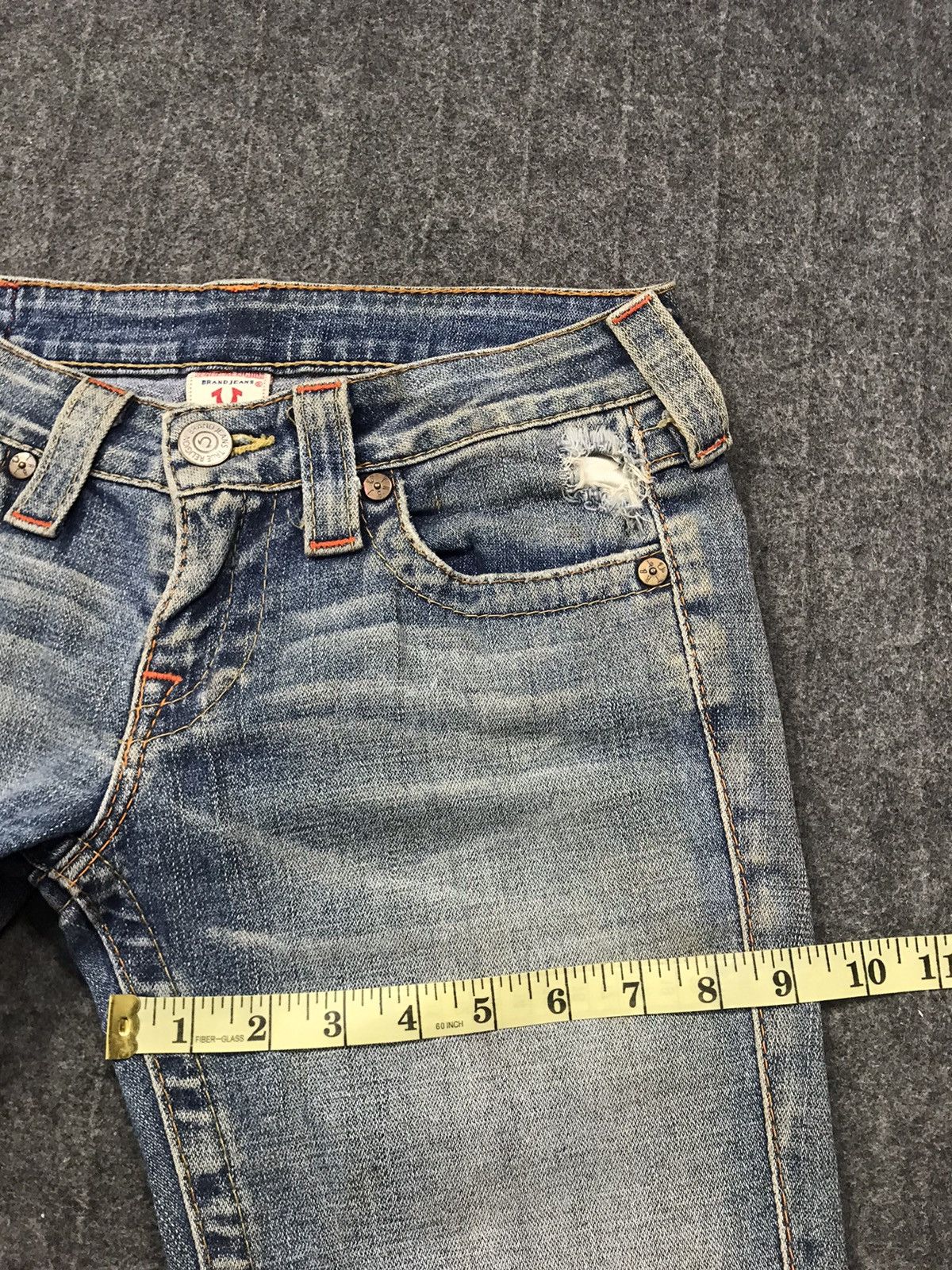 True Religion True Religion Made In USA Flared Flaps Design Waist Size 28 Size 27" / US 4 / IT 40 - 14 Thumbnail