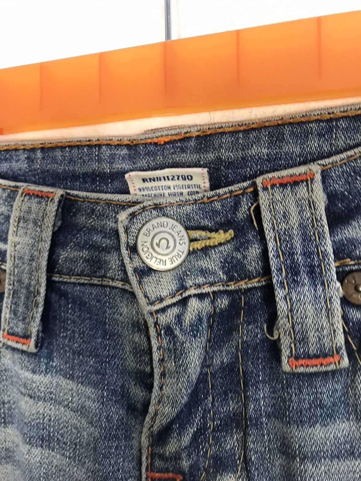True Religion True Religion Made In USA Flared Flaps Design Waist Size 28 Size 27" / US 4 / IT 40 - 6 Thumbnail
