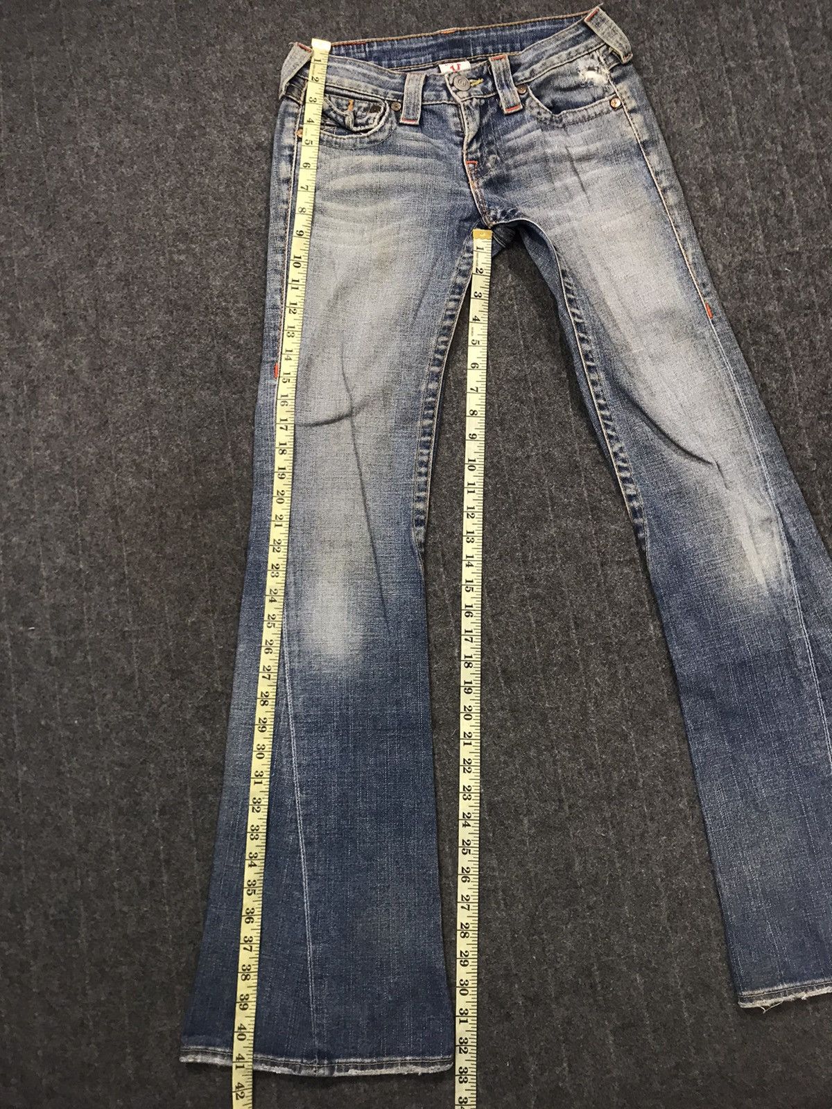 True Religion True Religion Made In USA Flared Flaps Design Waist Size 28 Size 27" / US 4 / IT 40 - 13 Thumbnail