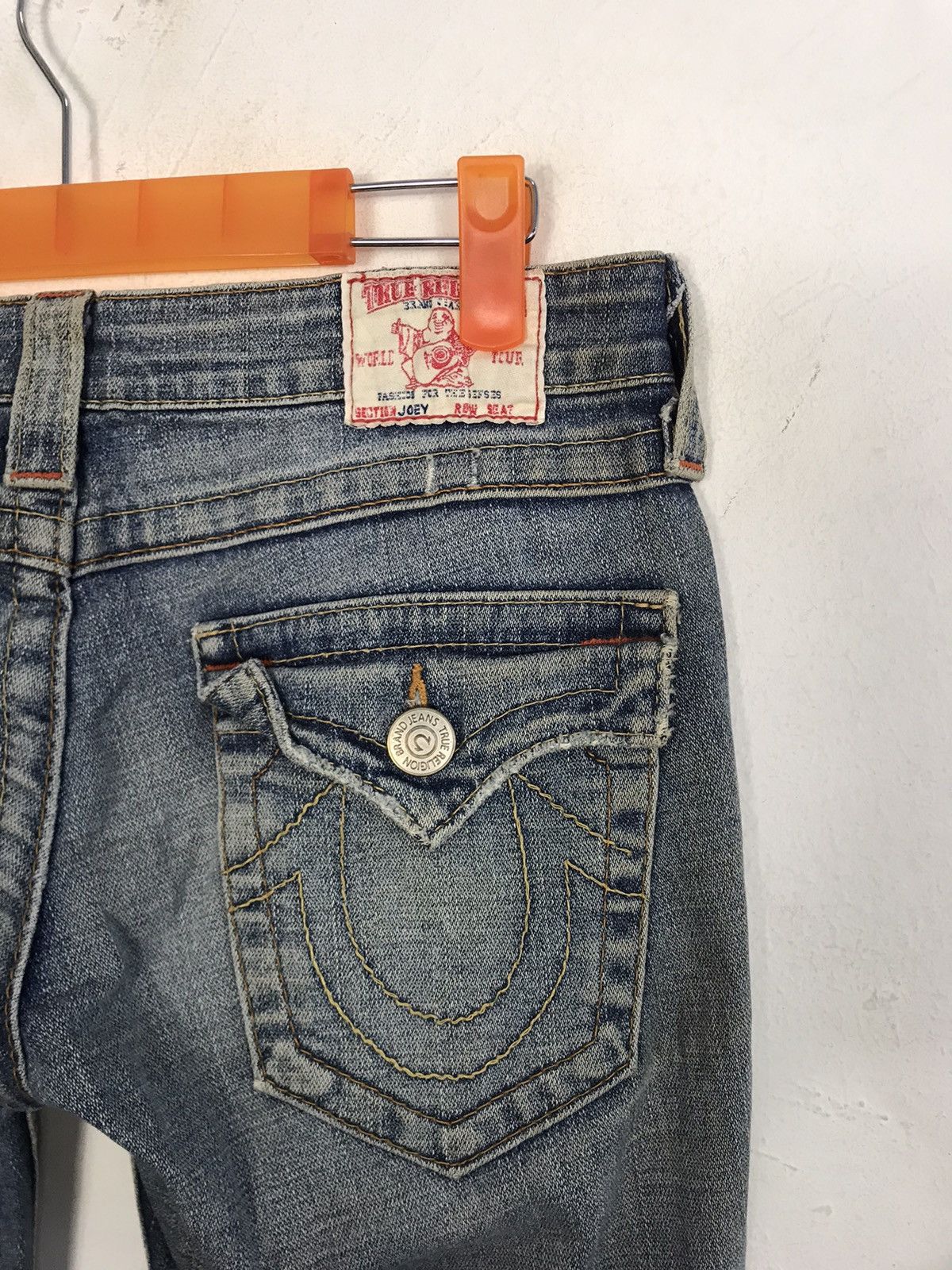 True Religion True Religion Made In USA Flared Flaps Design Waist Size 28 Size 27" / US 4 / IT 40 - 8 Thumbnail