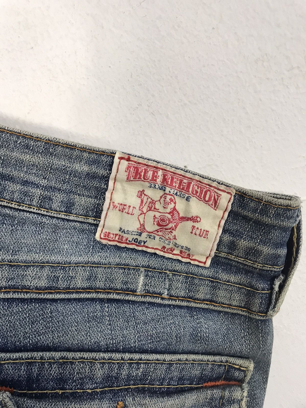 True Religion True Religion Made In USA Flared Flaps Design Waist Size 28 Size 27" / US 4 / IT 40 - 9 Thumbnail