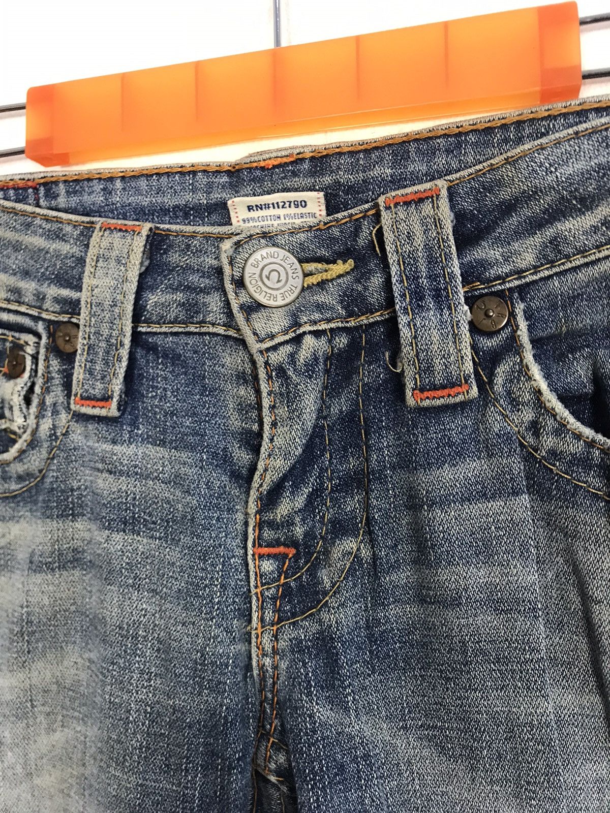 True Religion True Religion Made In USA Flared Flaps Design Waist Size 28 Size 27" / US 4 / IT 40 - 5 Thumbnail