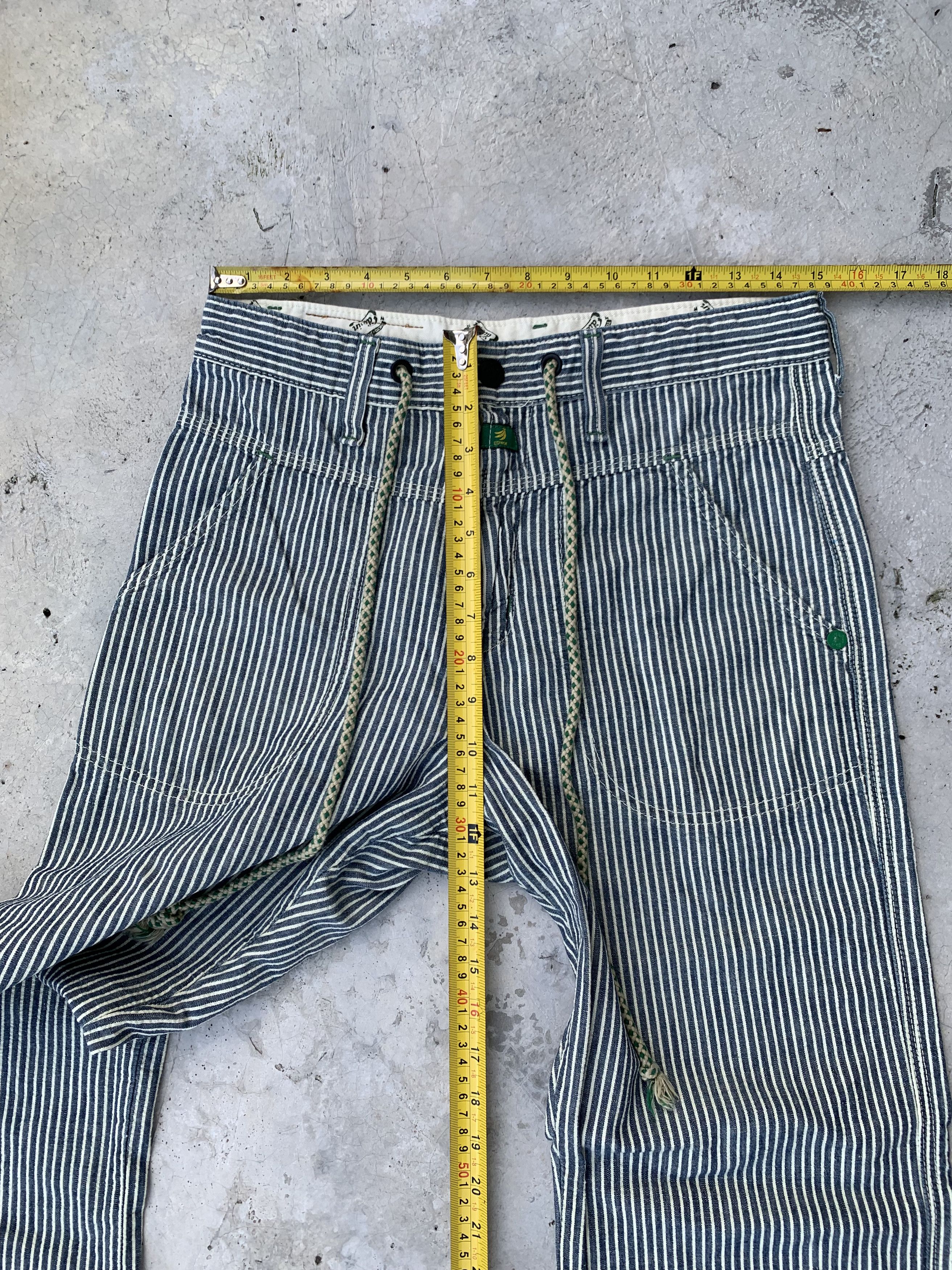 Edwin Vintage Edwin Hickory Striped Baker Pants Size US 30 / EU 46 - 6 Thumbnail