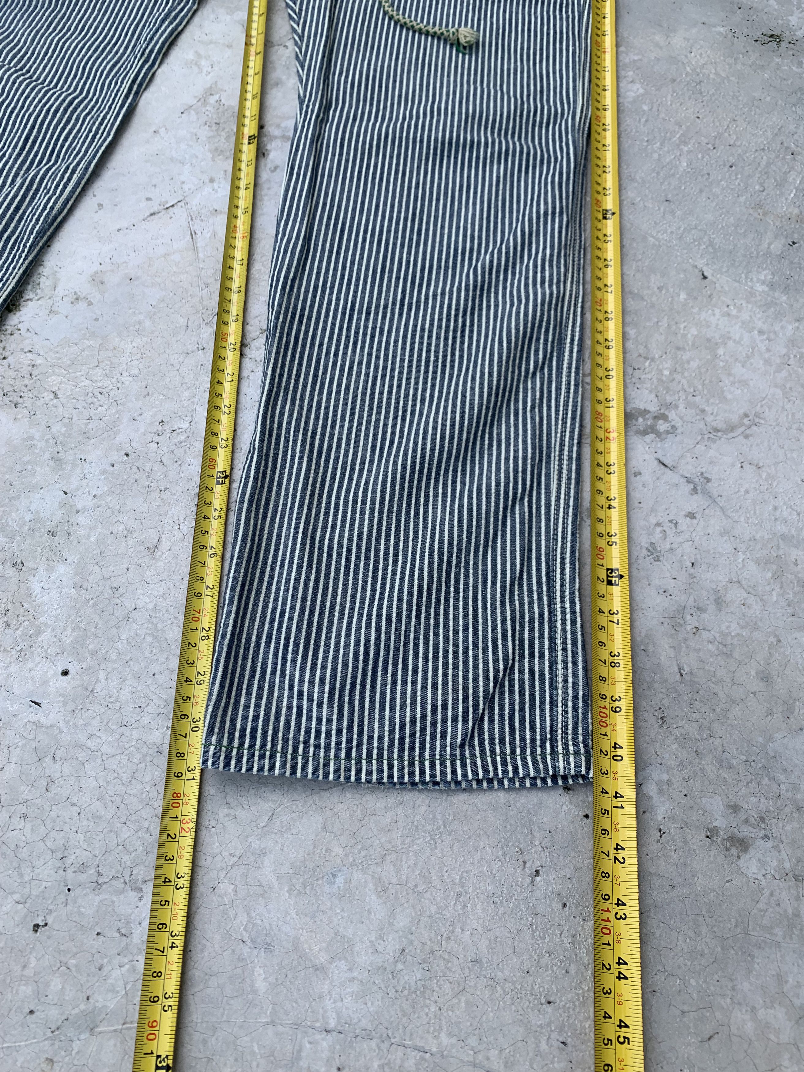 Edwin Vintage Edwin Hickory Striped Baker Pants Size US 30 / EU 46 - 8 Thumbnail