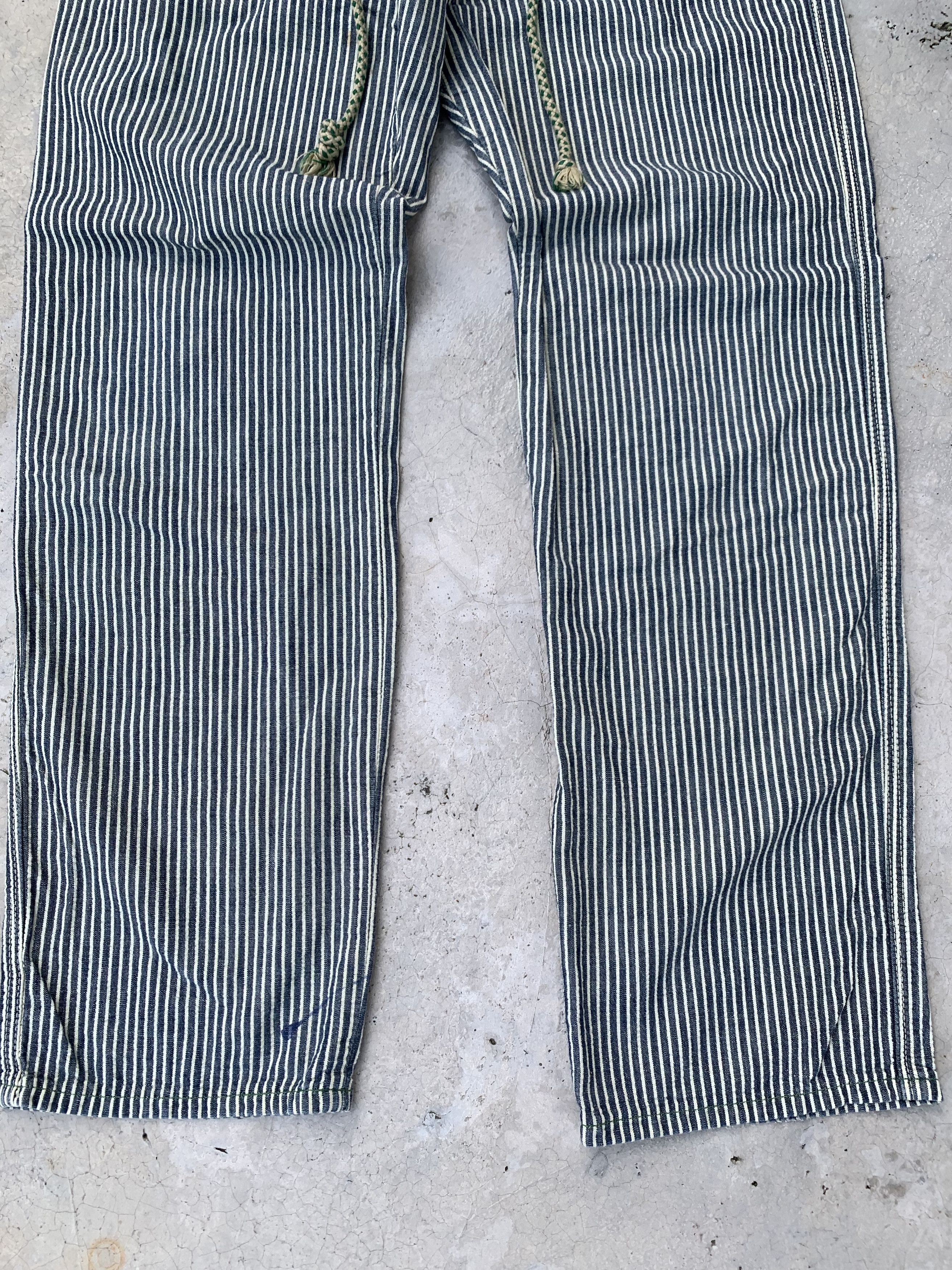 Edwin Vintage Edwin Hickory Striped Baker Pants Size US 30 / EU 46 - 4 Thumbnail