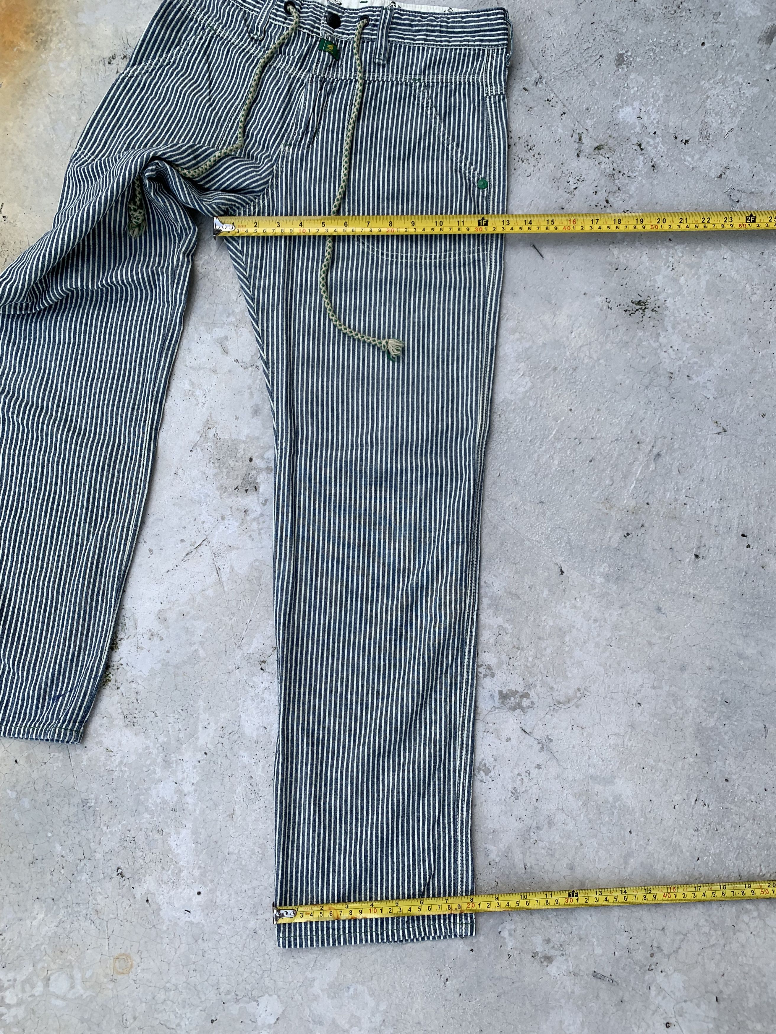 Edwin Vintage Edwin Hickory Striped Baker Pants Size US 30 / EU 46 - 7 Thumbnail