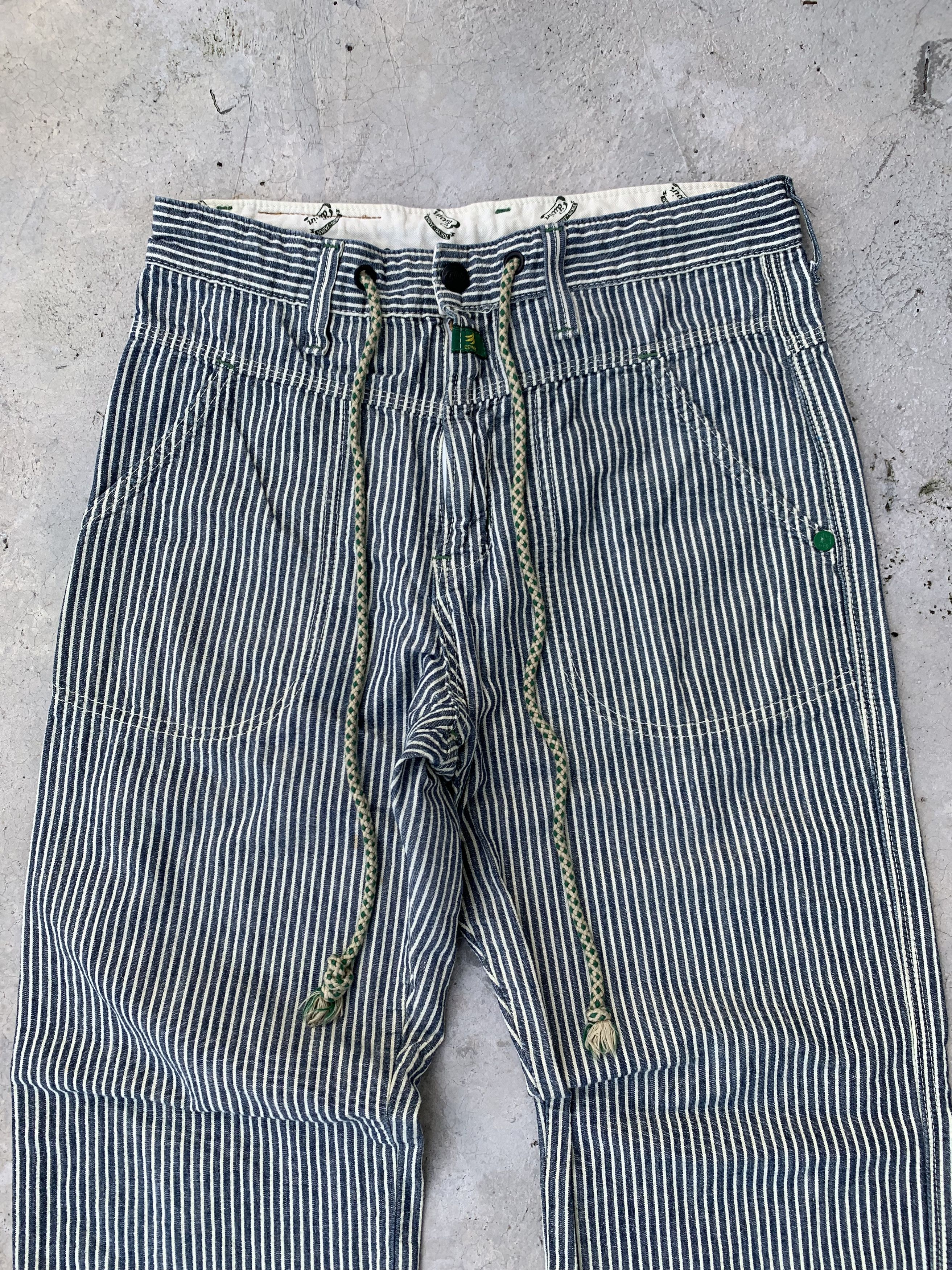 Edwin Vintage Edwin Hickory Striped Baker Pants Size US 30 / EU 46 - 3 Thumbnail
