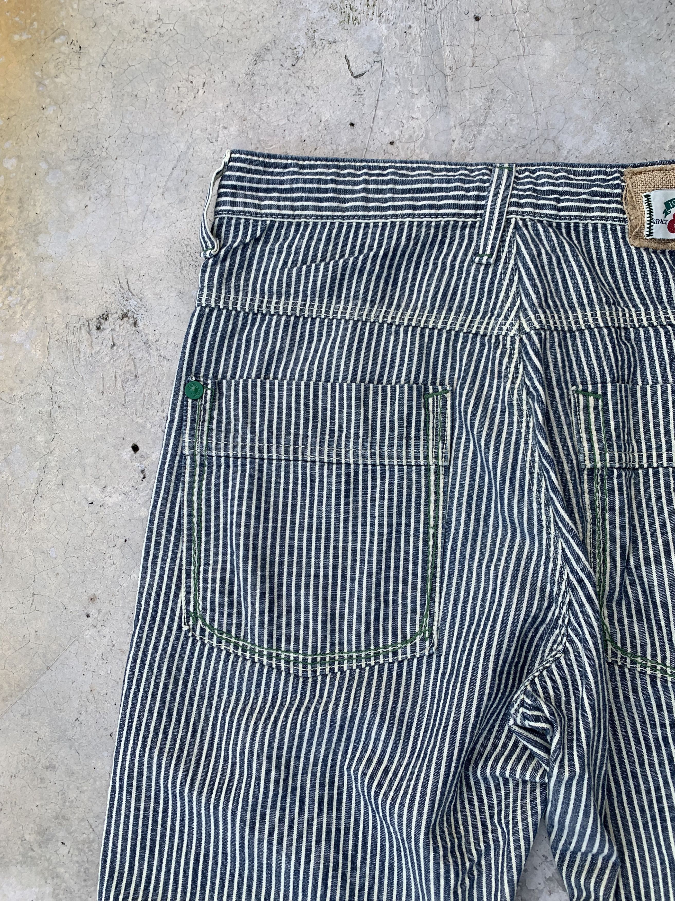 Edwin Vintage Edwin Hickory Striped Baker Pants Size US 30 / EU 46 - 13 Thumbnail