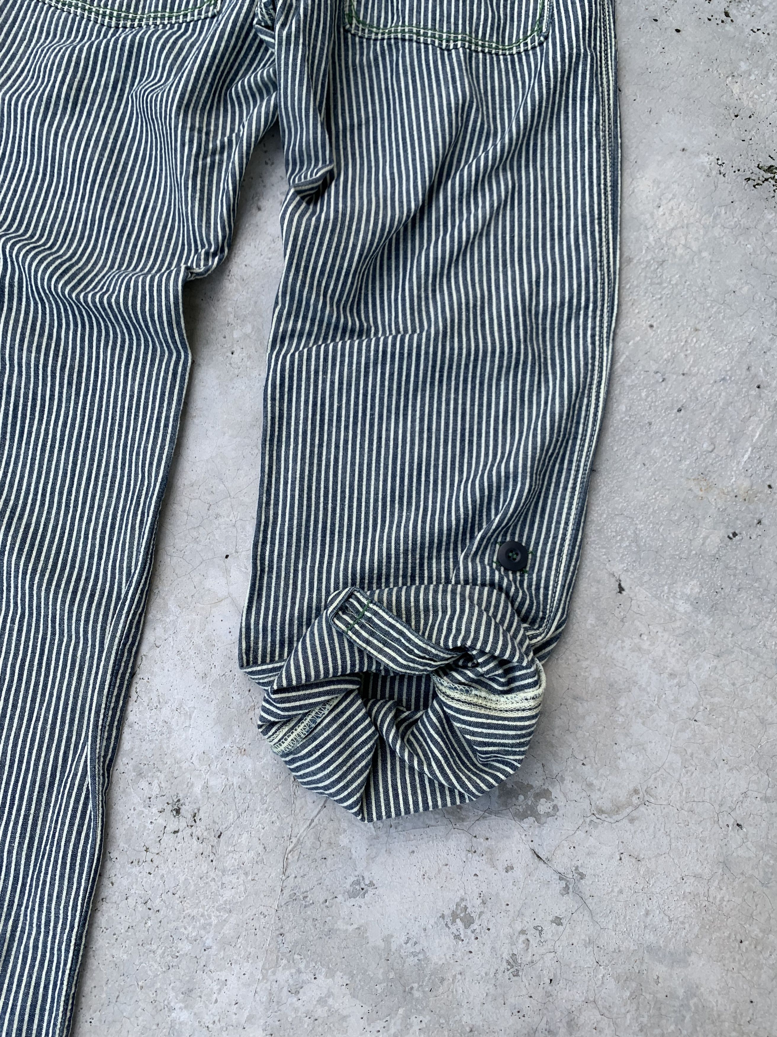 Edwin Vintage Edwin Hickory Striped Baker Pants Size US 30 / EU 46 - 14 Thumbnail