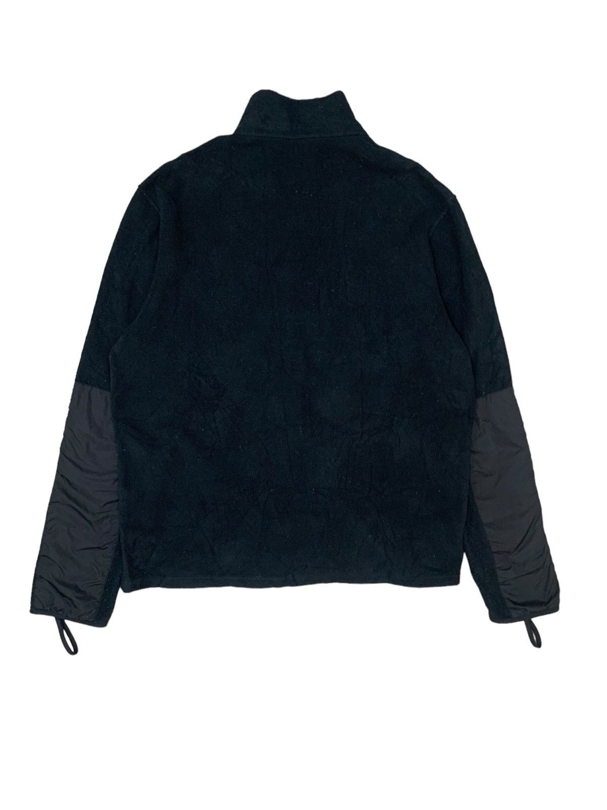 Prada 🇮🇹Prada Nylon Elbow Fleece Zipper Jacket Size US M / EU 48-50 / 2 - 2 Thumbnail