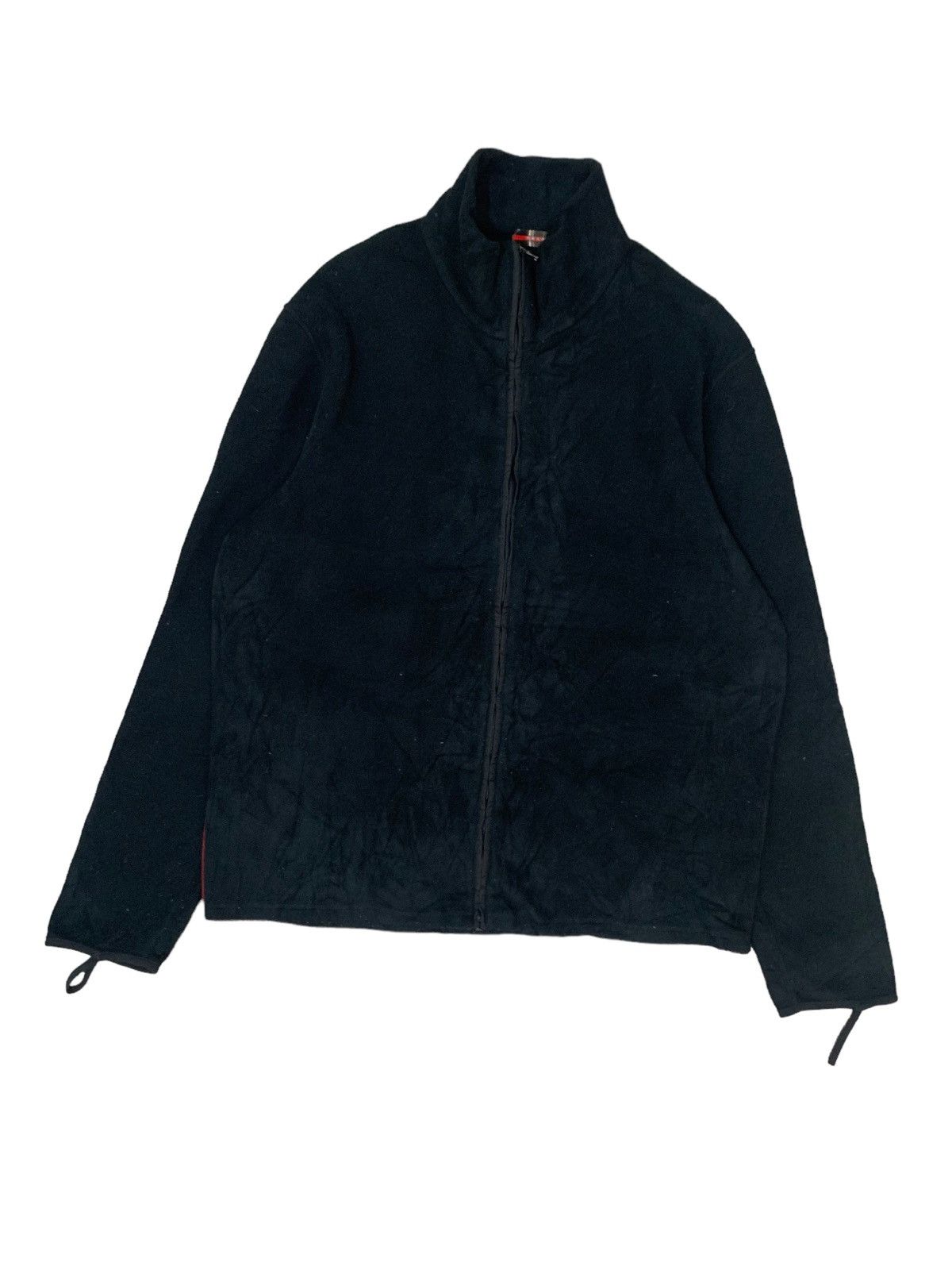Prada 🇮🇹Prada Nylon Elbow Fleece Zipper Jacket Size US M / EU 48-50 / 2 - 4 Thumbnail