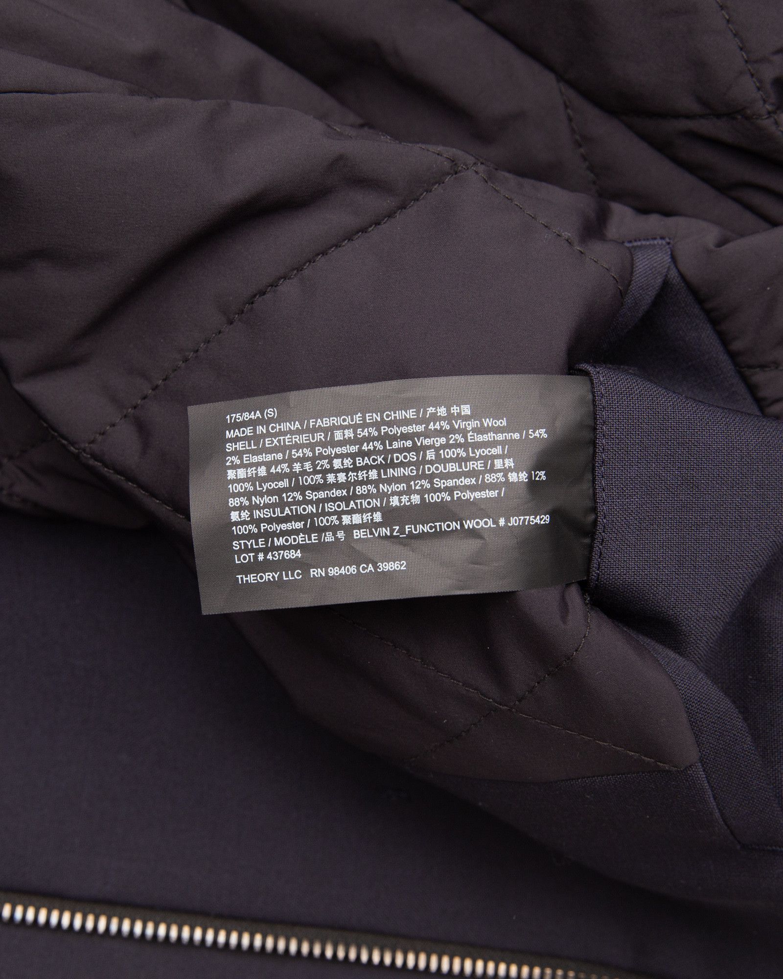Theory NWT Belvin Trench Coat in Wool Blend Size US S / EU 44-46 / 1 - 6 Thumbnail