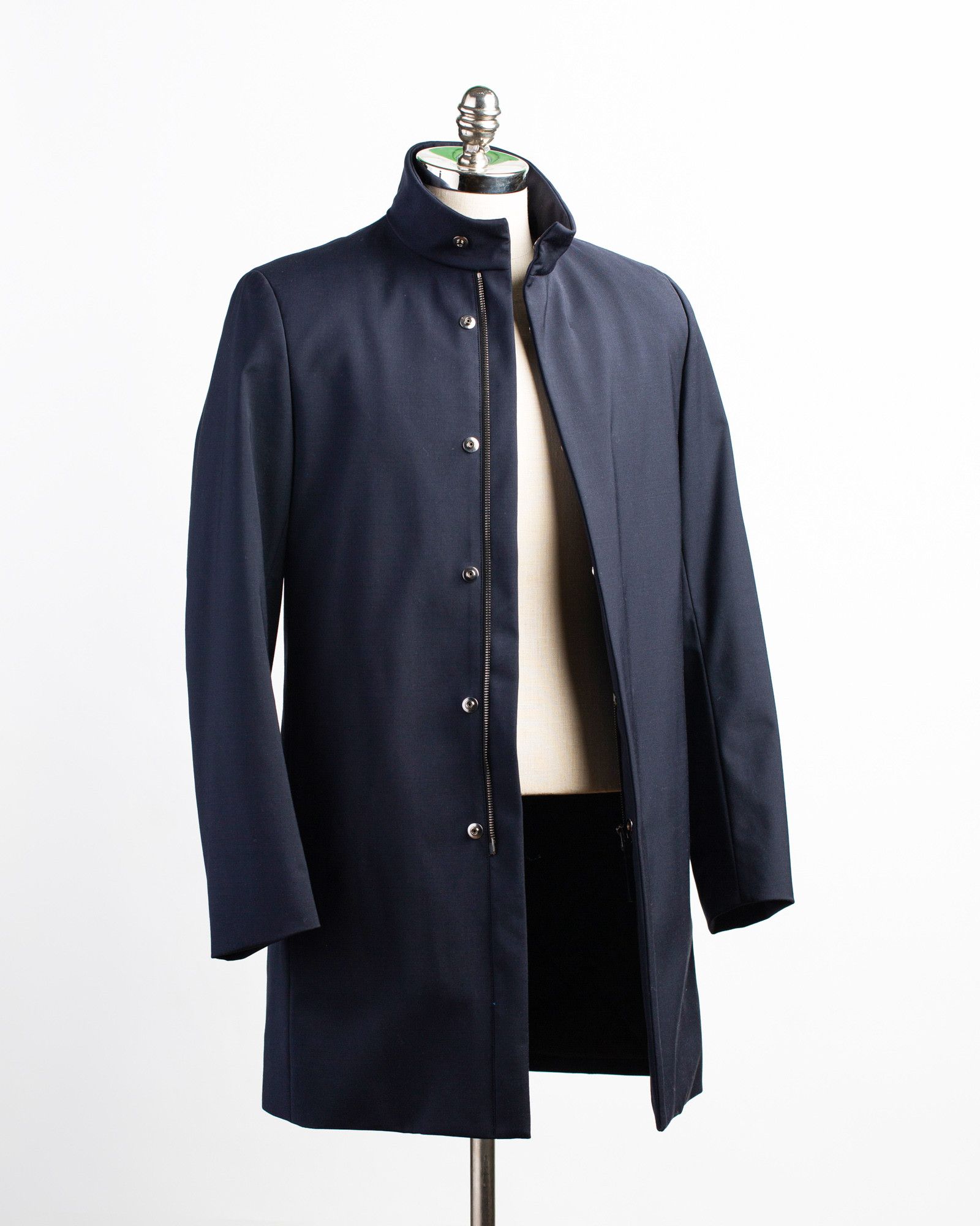Theory NWT Belvin Trench Coat in Wool Blend Size US S / EU 44-46 / 1 - 3 Thumbnail
