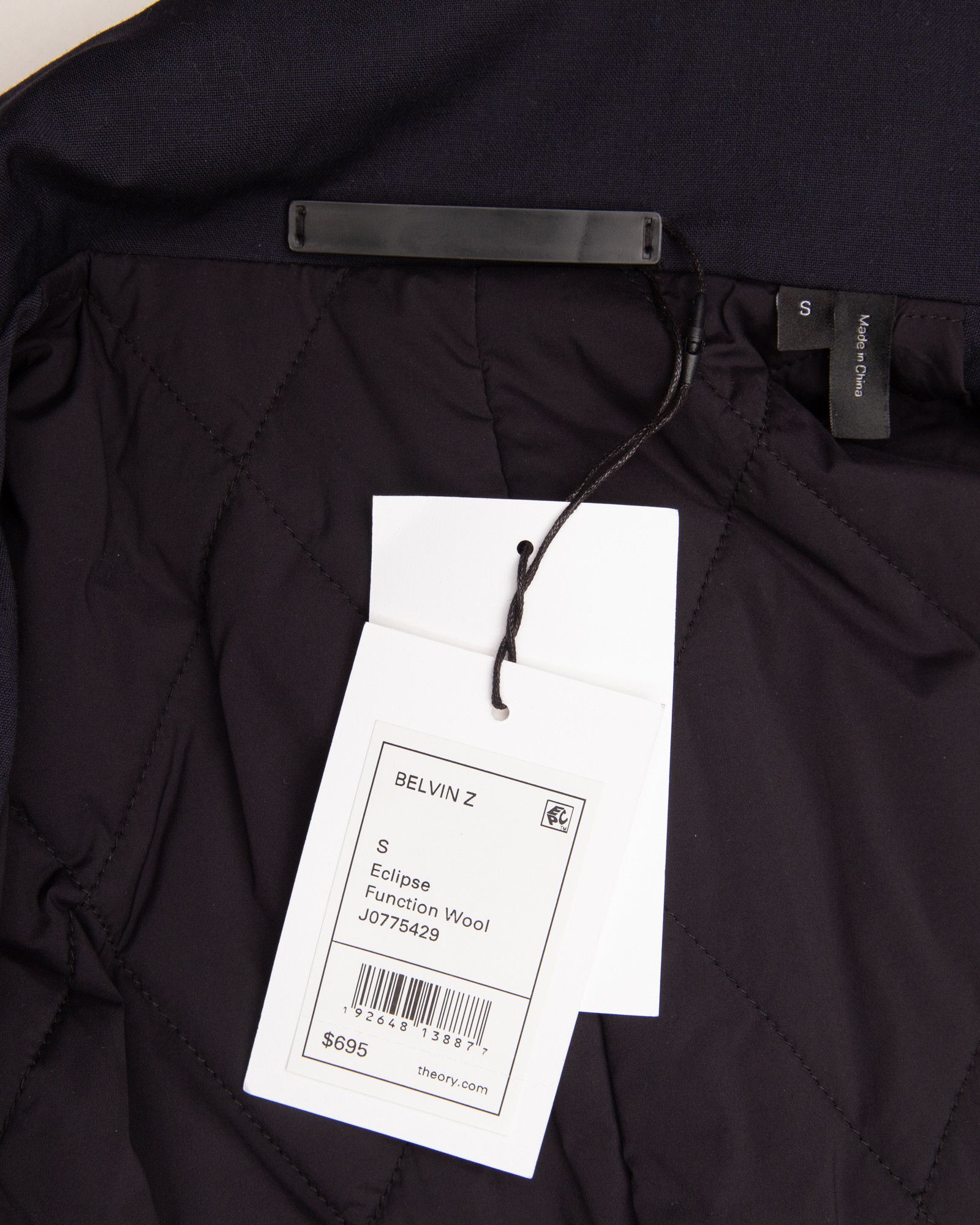 Theory NWT Belvin Trench Coat in Wool Blend Size US S / EU 44-46 / 1 - 5 Thumbnail