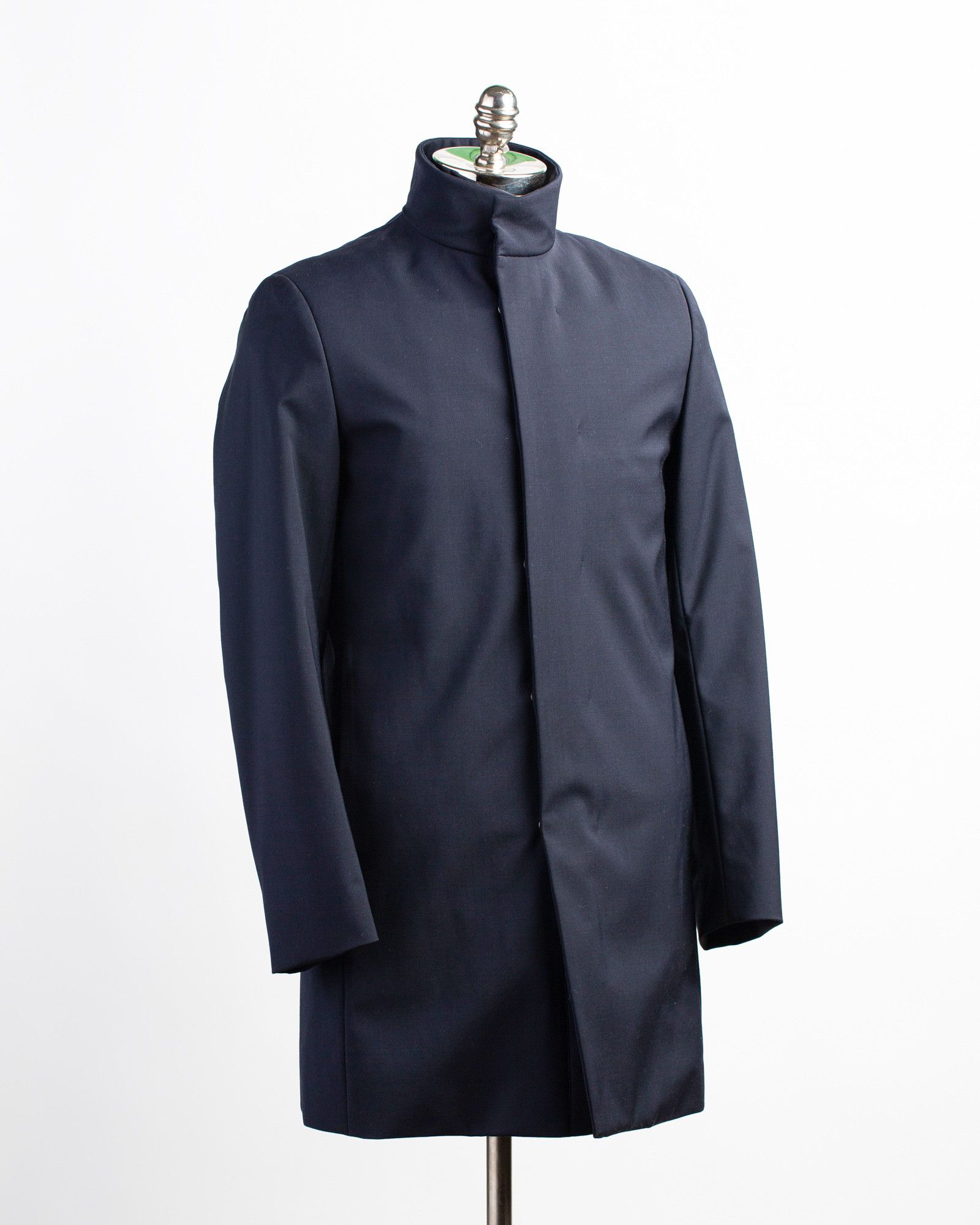Theory NWT Belvin Trench Coat in Wool Blend Size US S / EU 44-46 / 1 - 1 Thumbnail