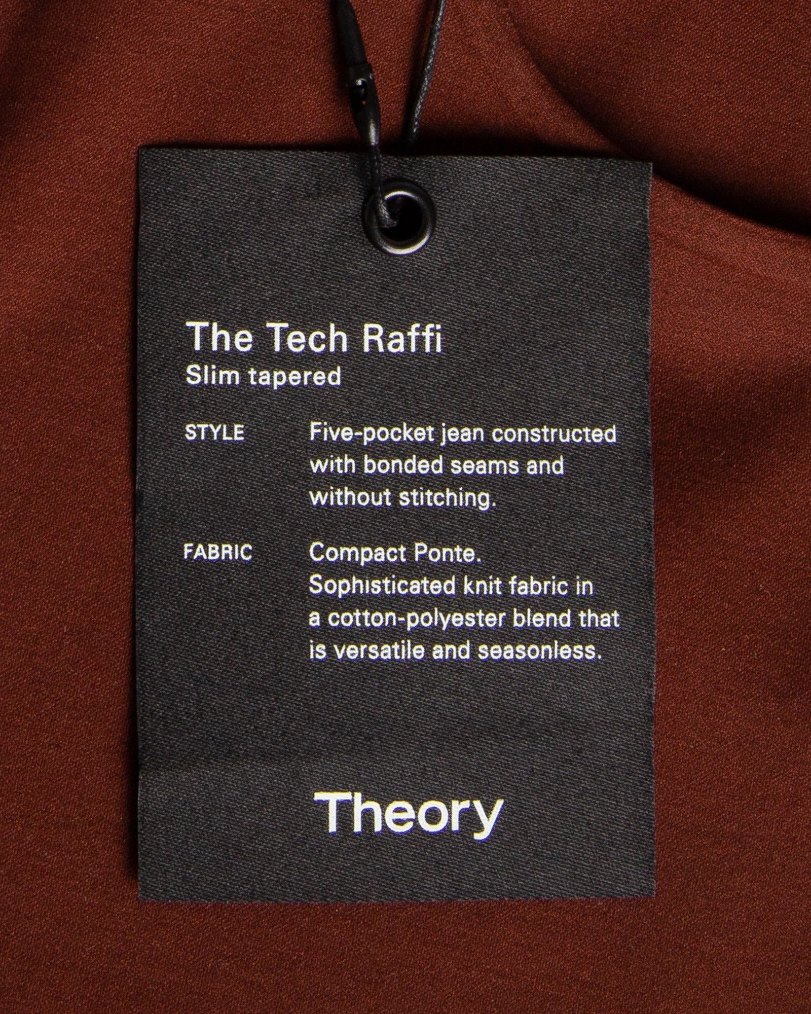 Theory NWT Tech Raffi 5-Pocket Pant in Compact Ponte Size US 32 / EU 48 - 5 Thumbnail