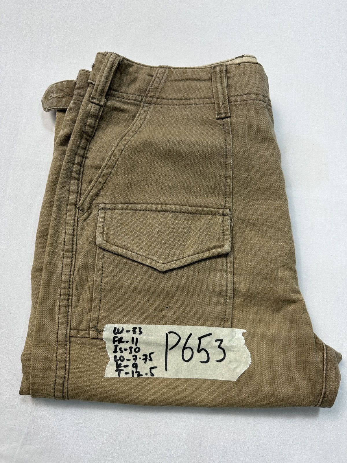 Japanese Brand LUVGUN clothing cargo bush pants Size US 33 - 24 Thumbnail