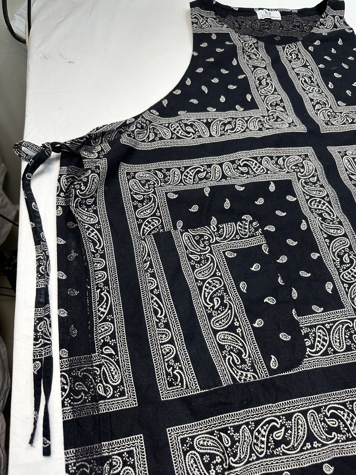 Designer H.B by Hybrid Hanbai Co.ltd bandana apron tanktop Size ONE SIZE - 7 Thumbnail