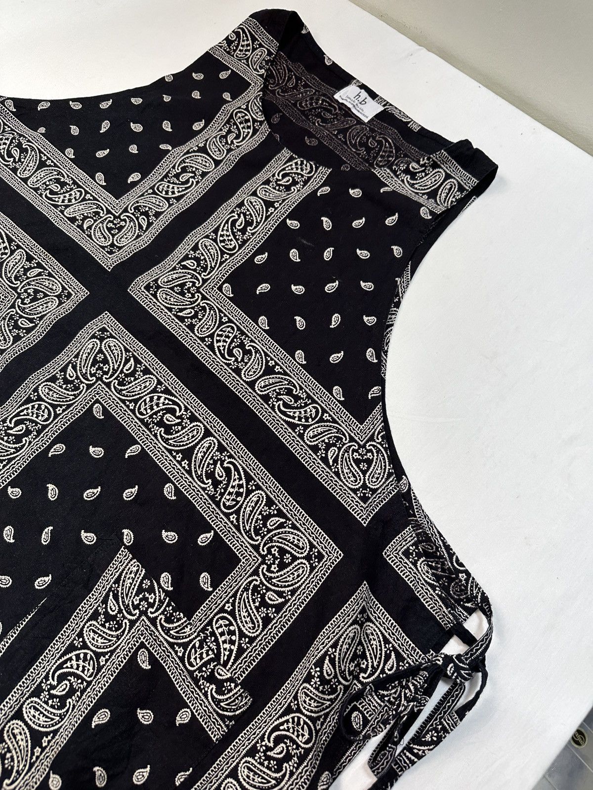Designer H.B by Hybrid Hanbai Co.ltd bandana apron tanktop Size ONE SIZE - 10 Thumbnail