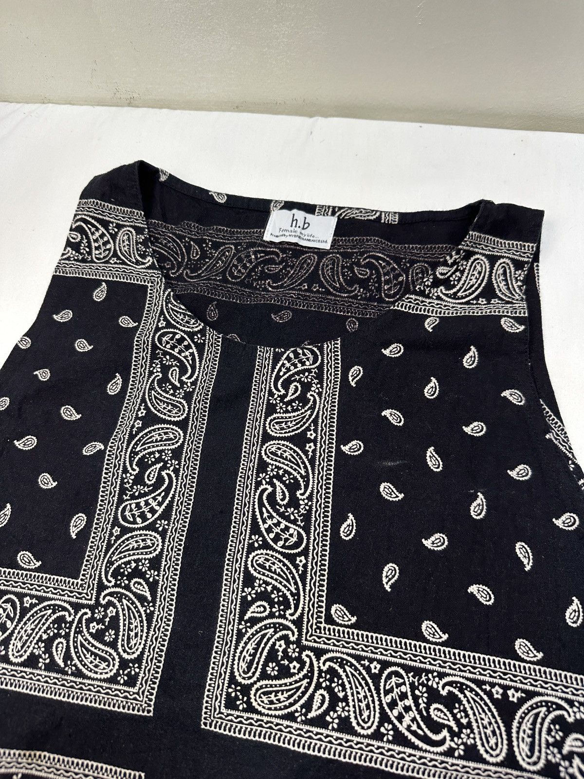 Designer H.B by Hybrid Hanbai Co.ltd bandana apron tanktop Size ONE SIZE - 9 Thumbnail