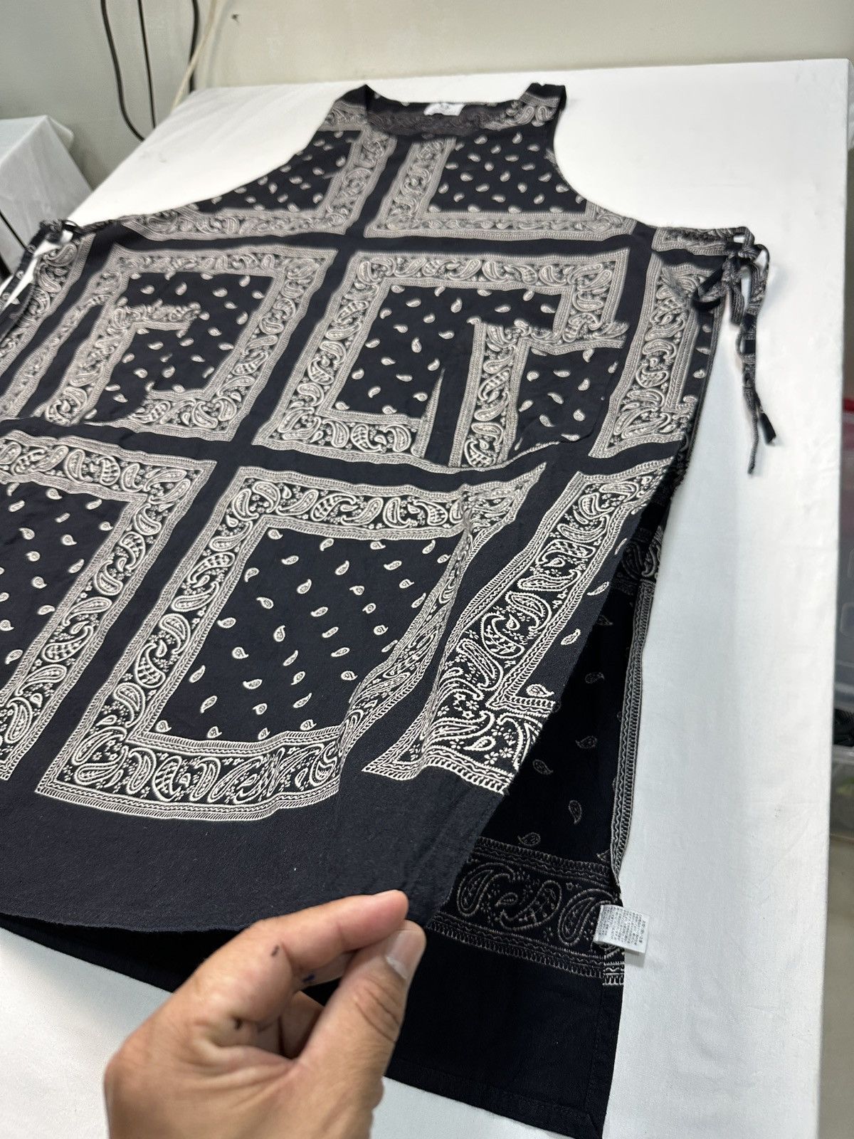 Designer H.B by Hybrid Hanbai Co.ltd bandana apron tanktop Size ONE SIZE - 8 Thumbnail