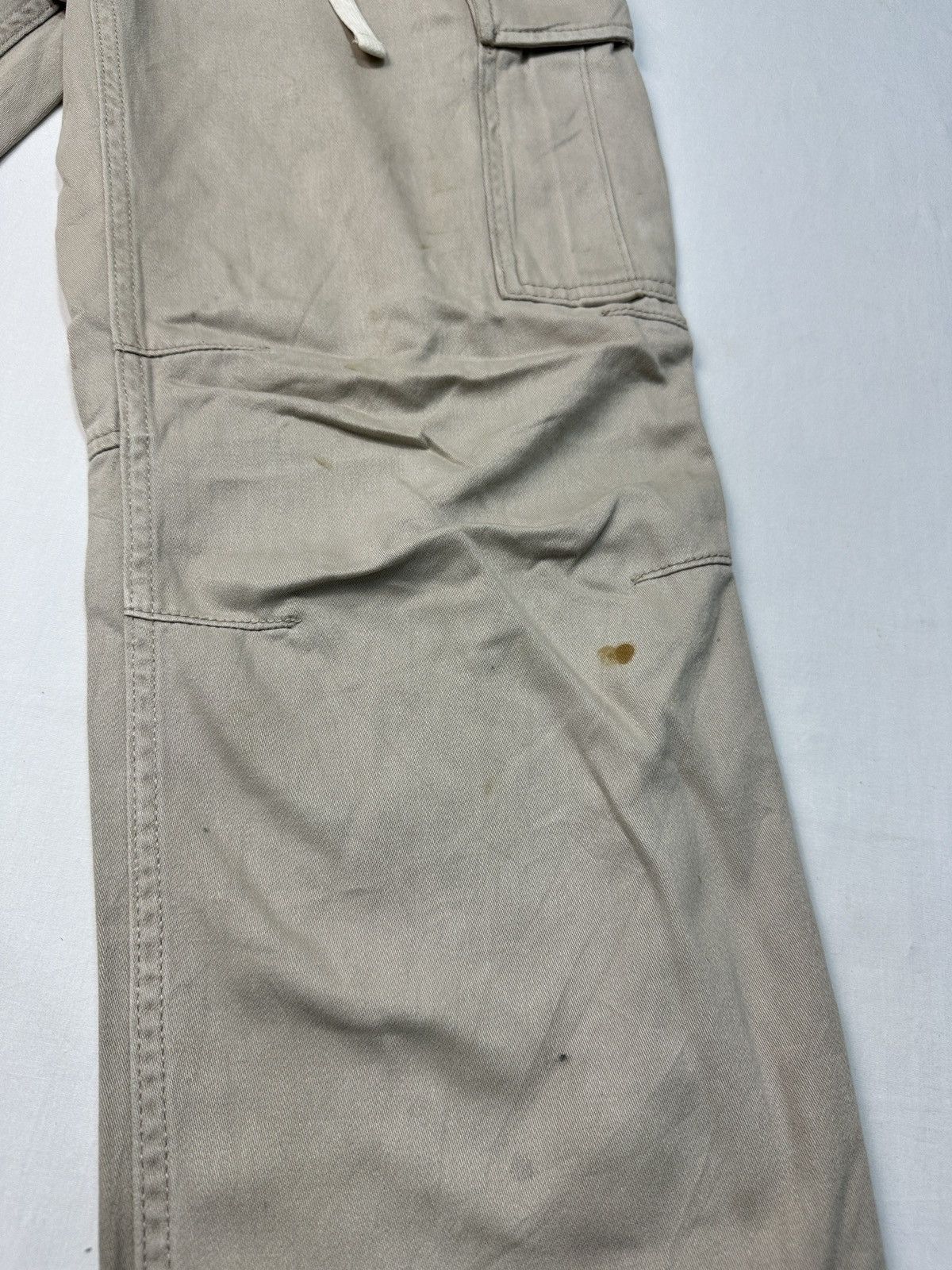 Japanese Brand Uniqlo workwear drawstring cargo carpenter pants Size US 30 / EU 46 - 4 Thumbnail