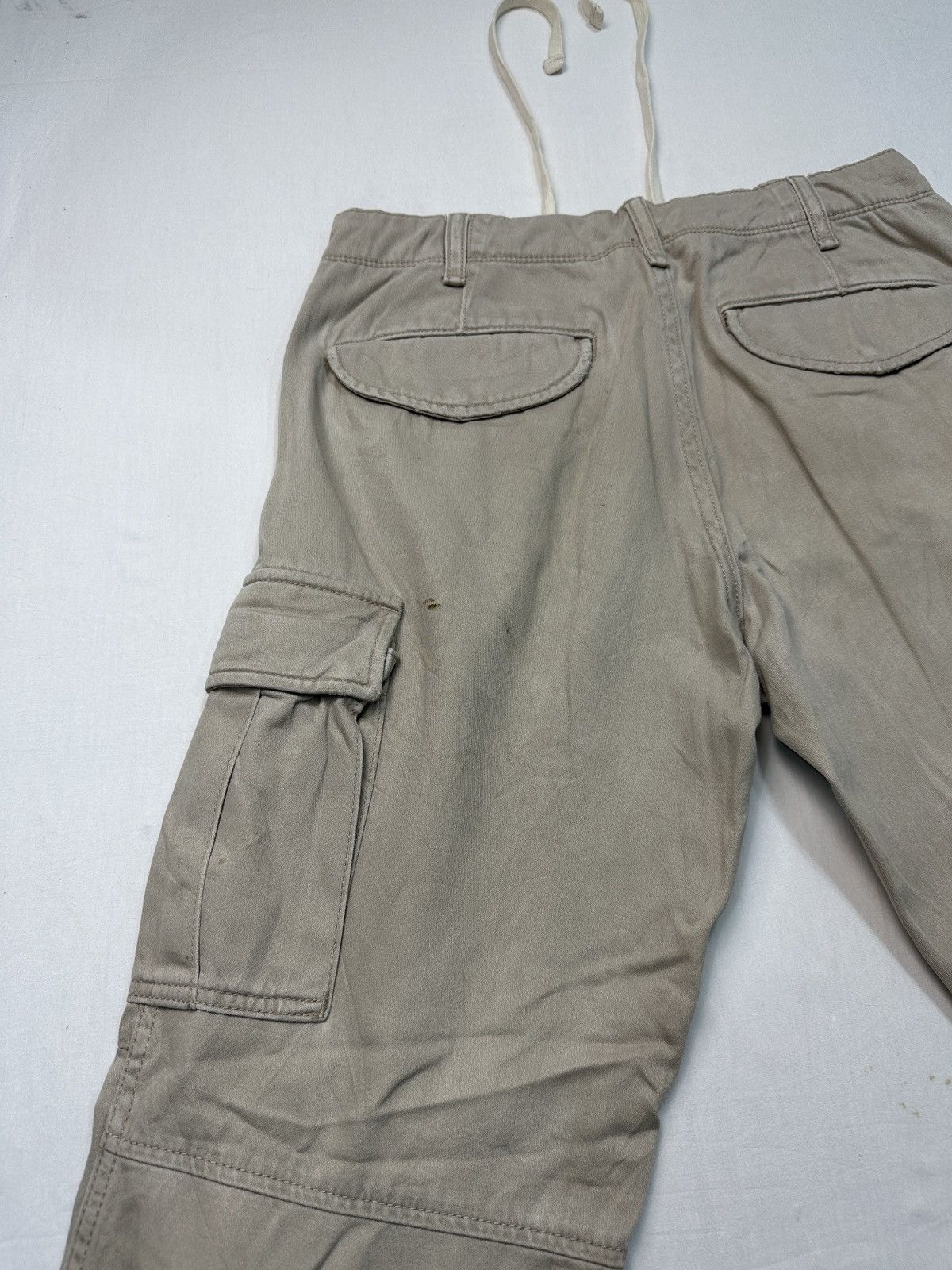 Japanese Brand Uniqlo workwear drawstring cargo carpenter pants Size US 30 / EU 46 - 20 Thumbnail