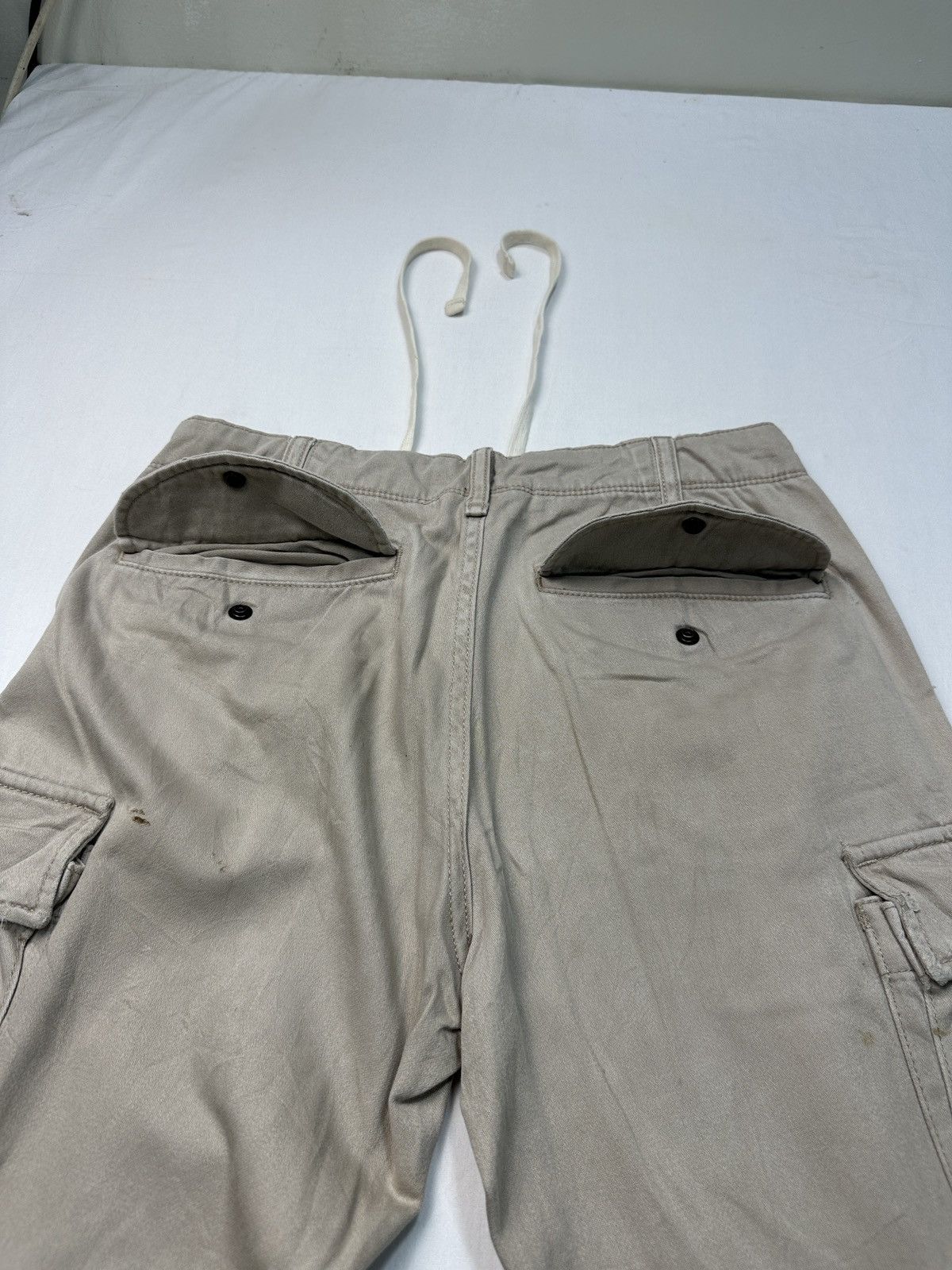 Japanese Brand Uniqlo workwear drawstring cargo carpenter pants Size US 30 / EU 46 - 23 Thumbnail